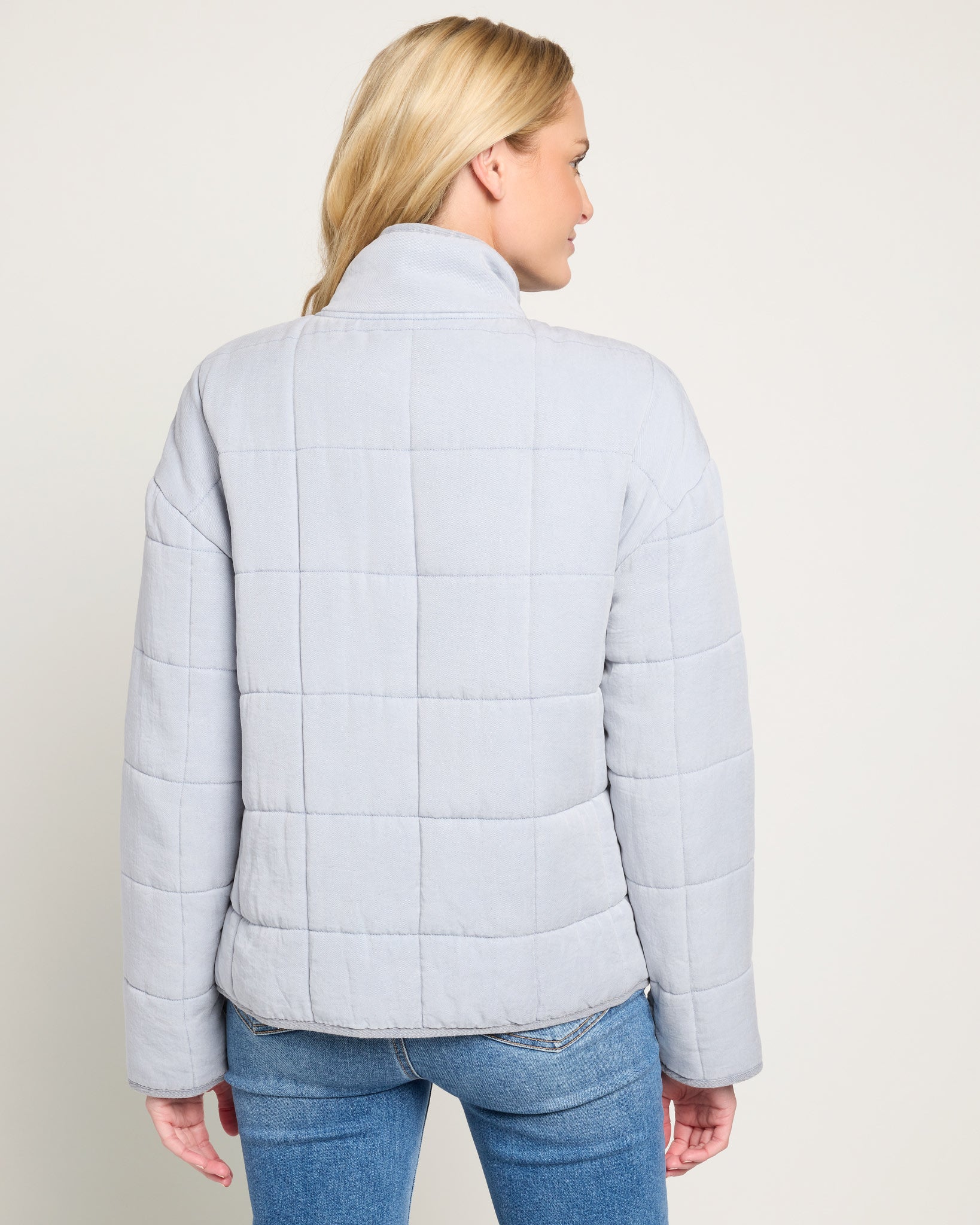 Light Denim $|& Thread & Supply Brina Jacket - SOF Back