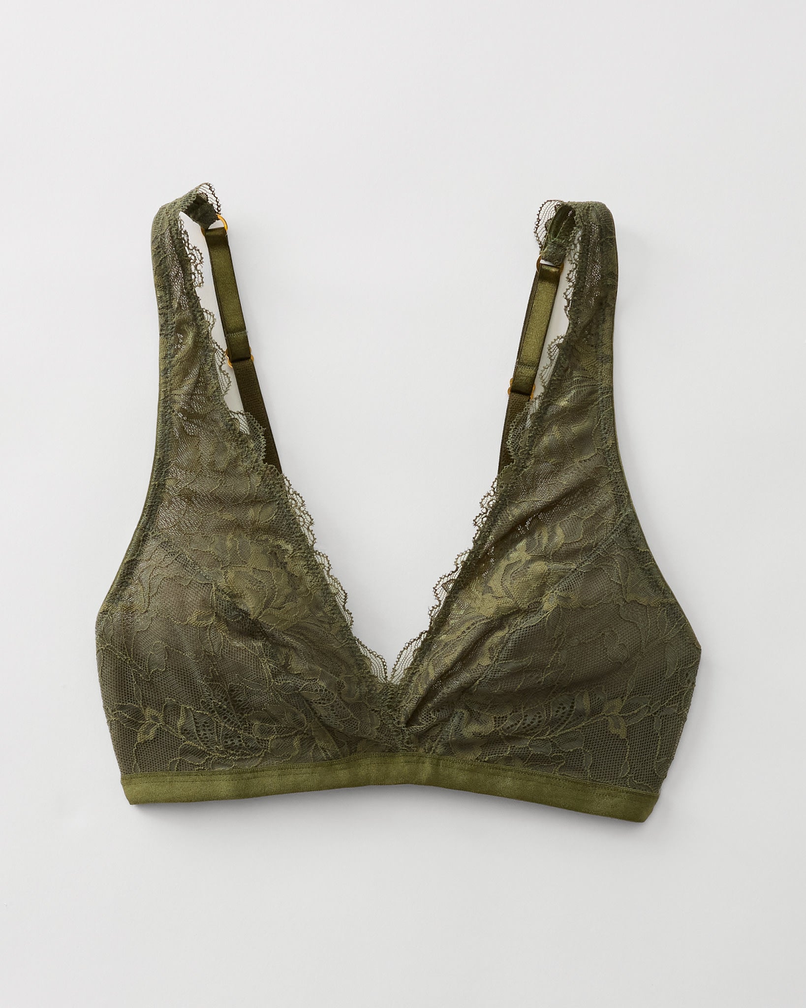 Chive $|& Underclub Lace Bralette - Hanger Detail