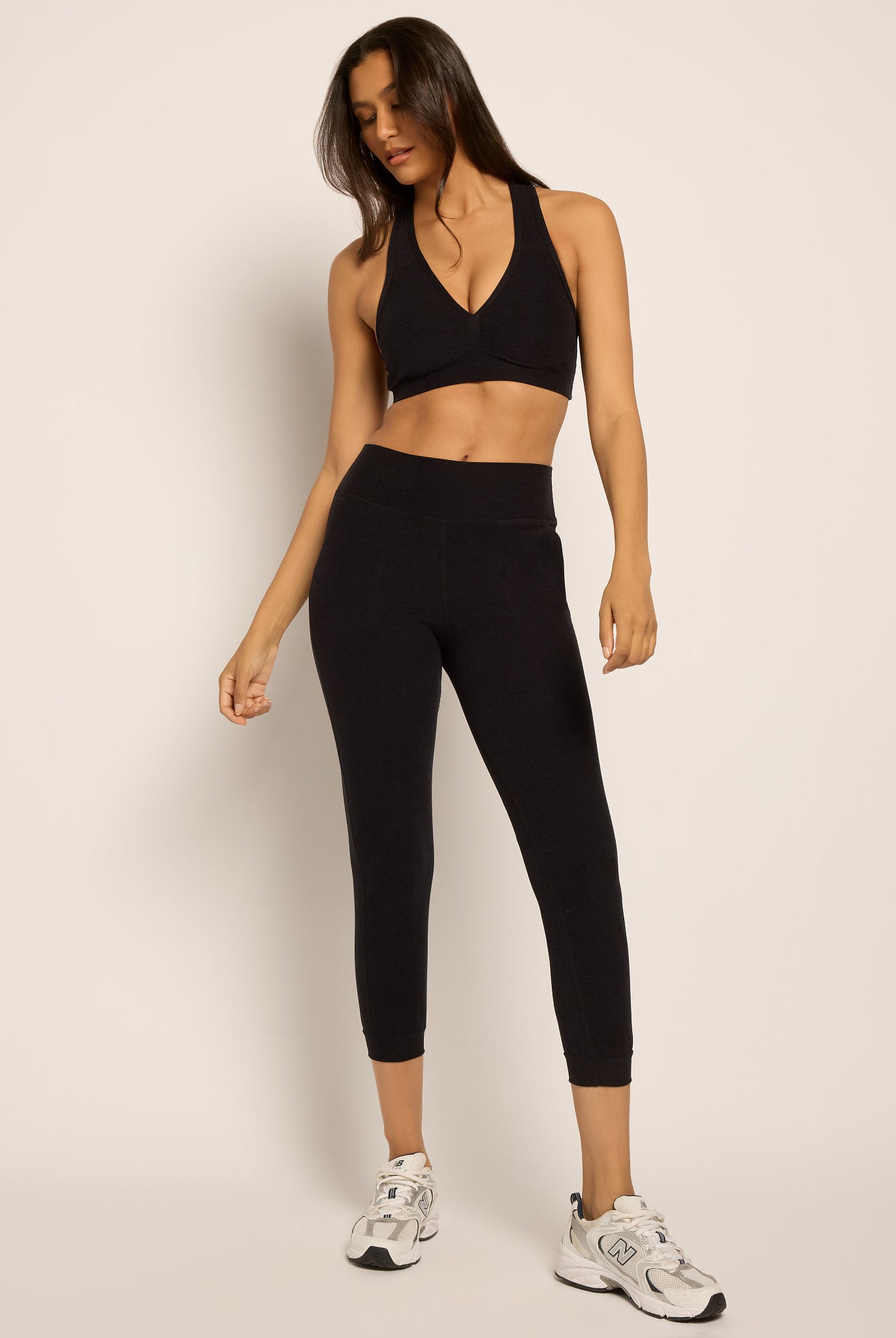 Night Sky Heather $|& Interval FlowHeather Sculpt Motion Jogger - UGC On Fig