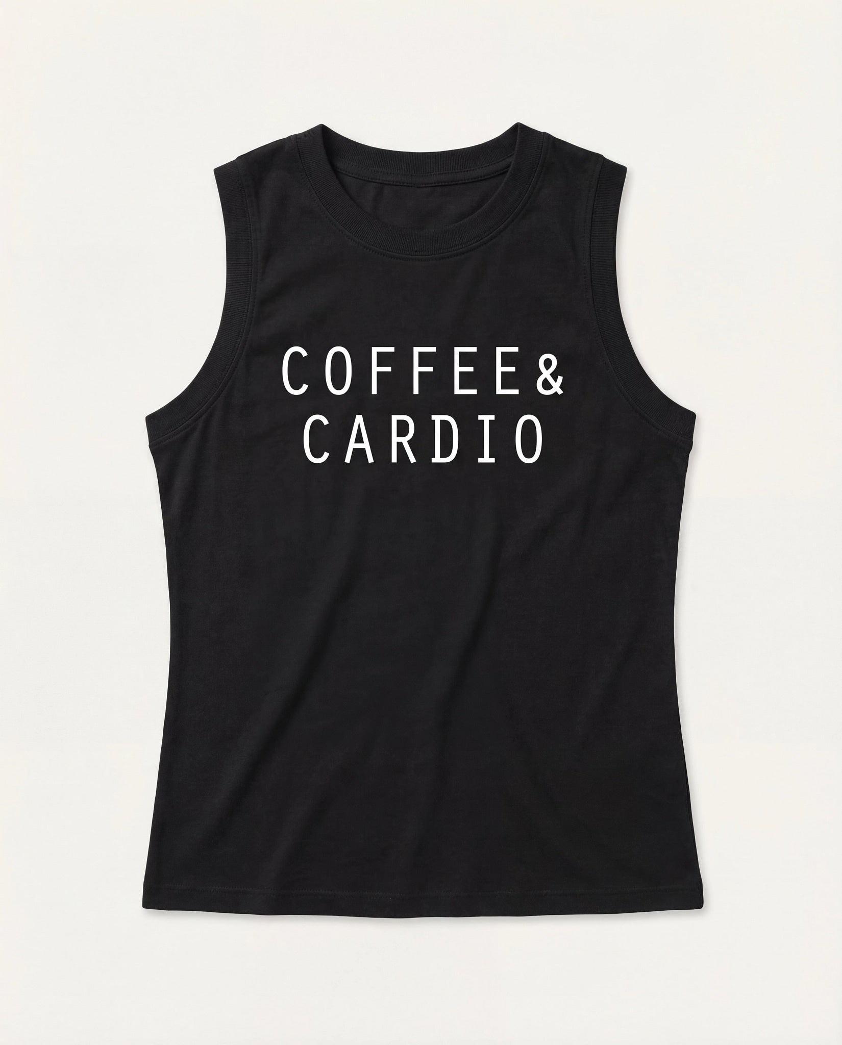 Faded Black $|& Interval Terrain Muscle Tank - Hanger Detail