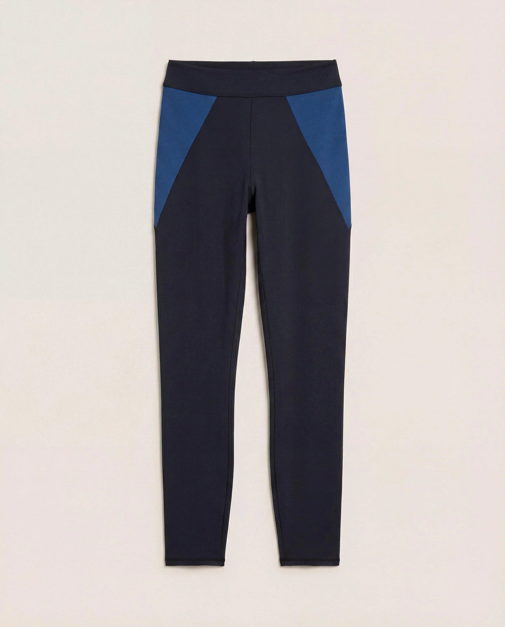 Black/Deep Teal $|& Interval CloudLight Recess Legging - Hanger Detail