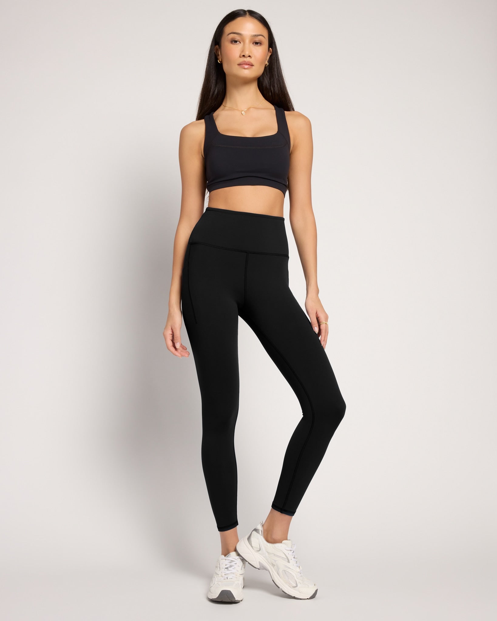 Black $|& Interval CloudLight Pose Pocket Legging - UGC On Fig