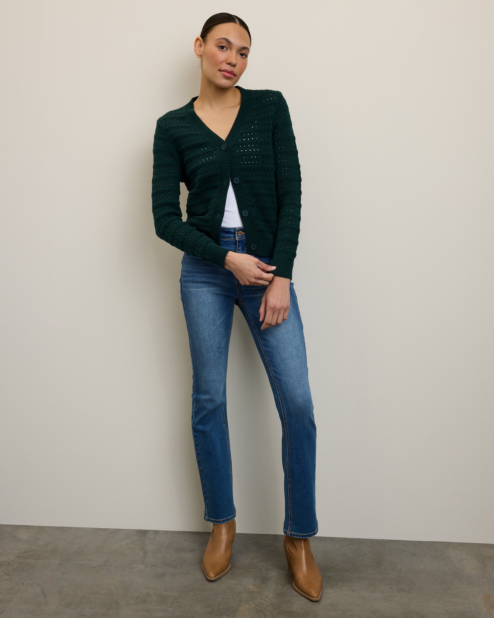 Hunter Green $|& Herizon Elevate Cardigan - UGC On Fig