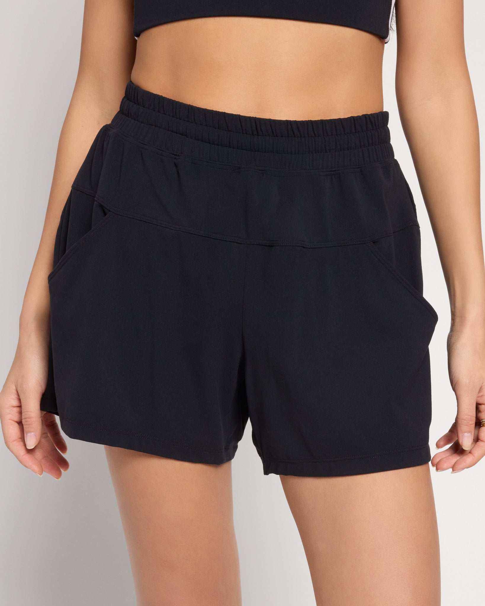 Black $|& Interval CloudLight Hot Shot Short - SOF Front