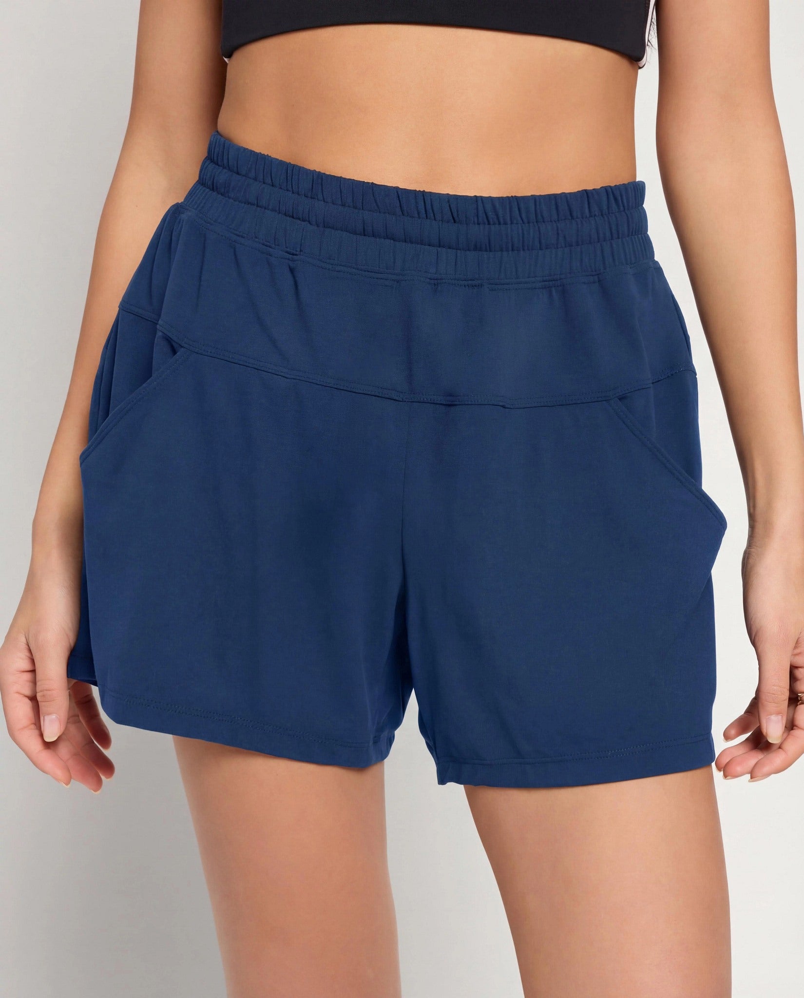 Deep Teal $|& Interval CloudLight Hot Shot Short - SOF Front