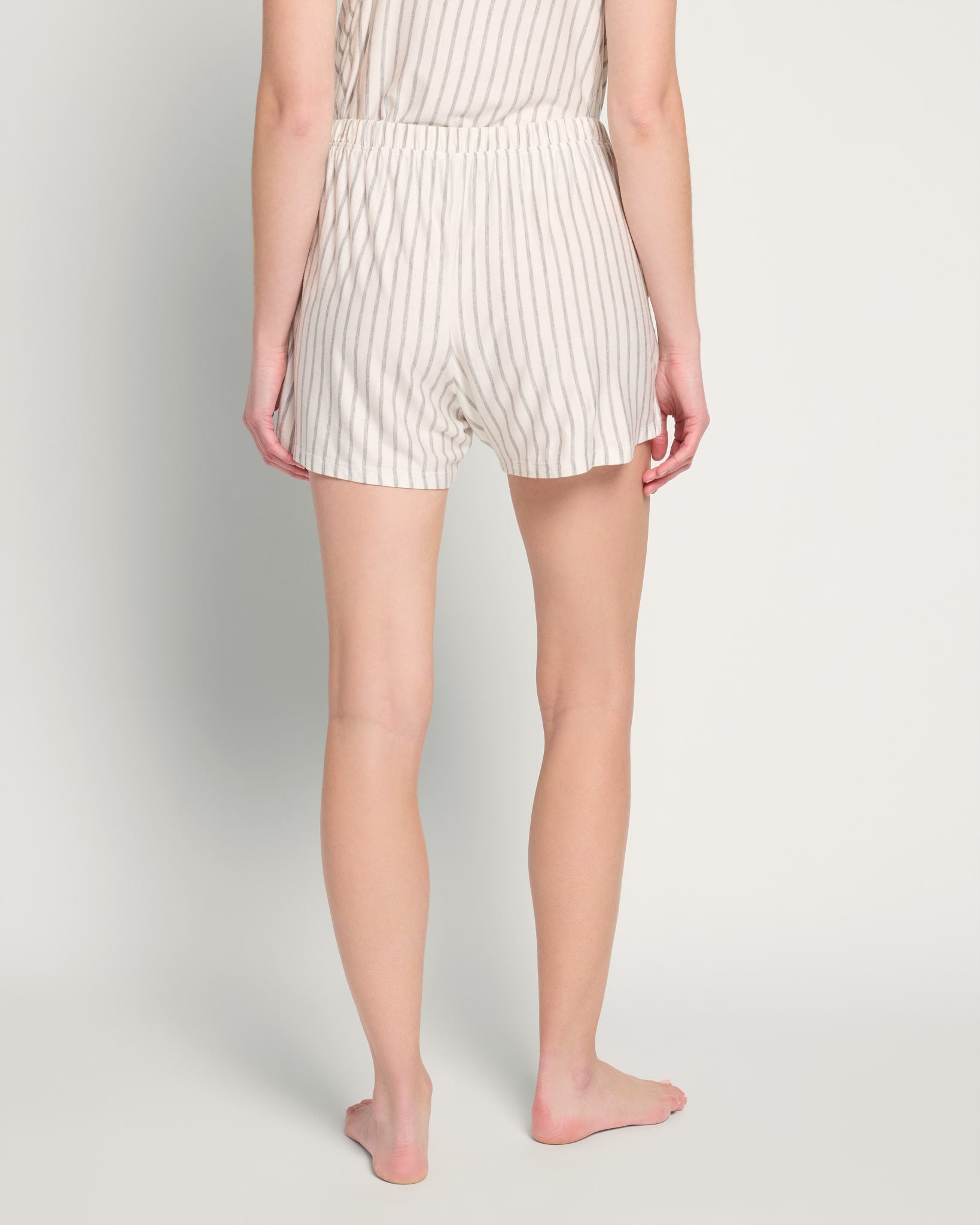 Ivory/Grey $|& SEAS Prisma Boxer Short - SOF Back