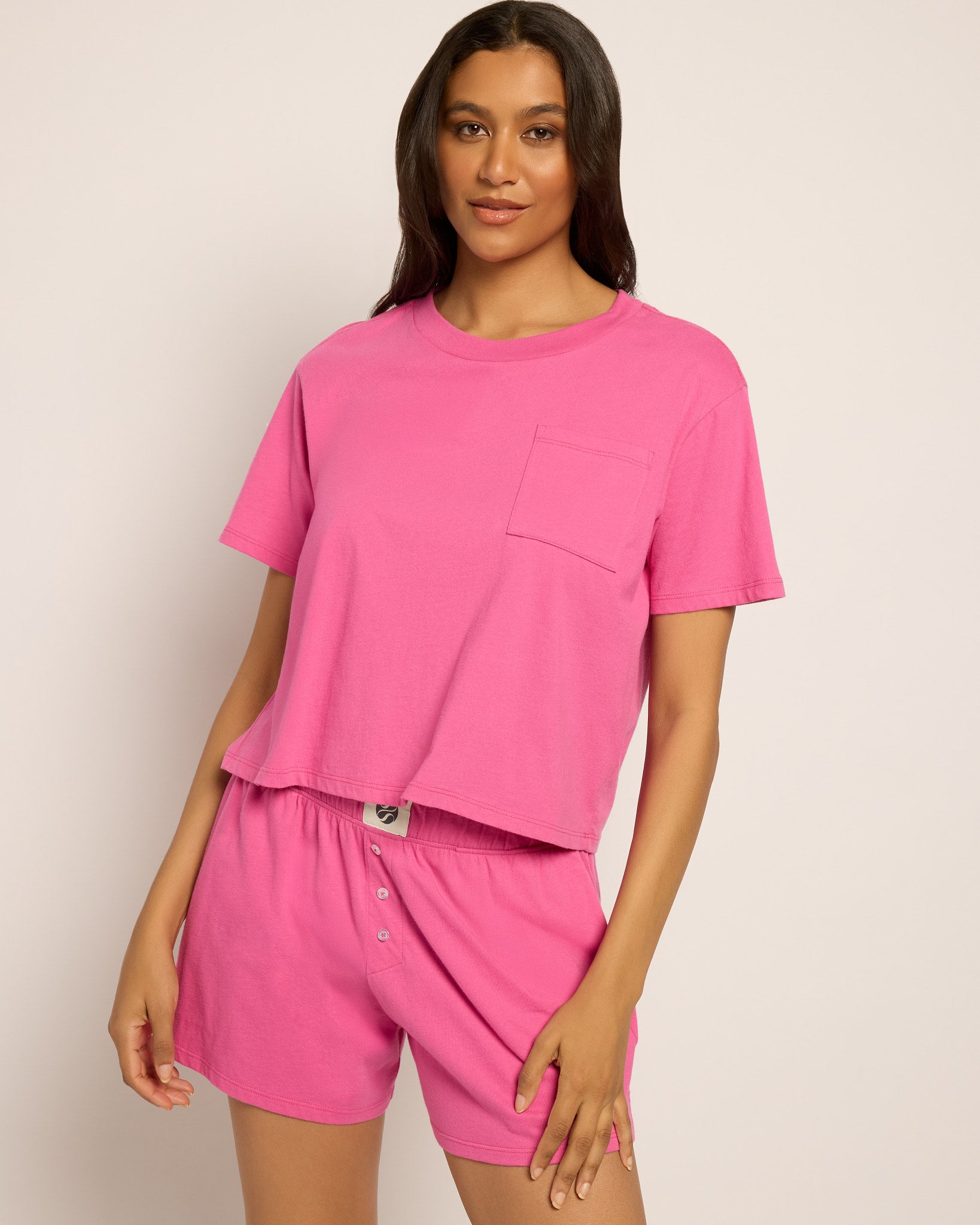 Rouge $|& SEAS Mellow Pocket Tee - SOF Front