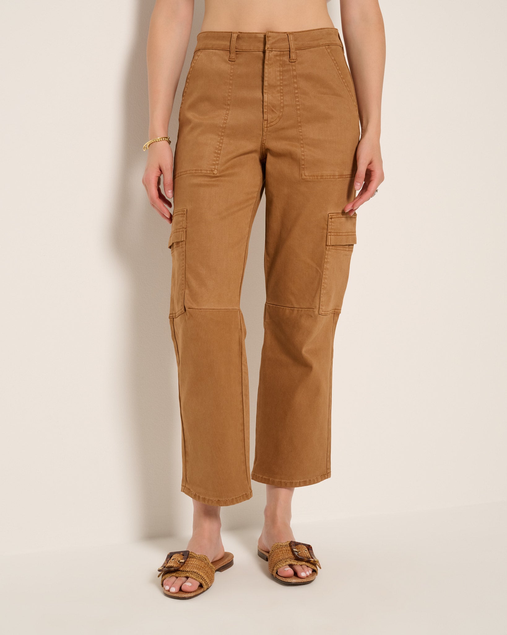 Camel $|& SEAS Elevation Twill Pant - SOF Front