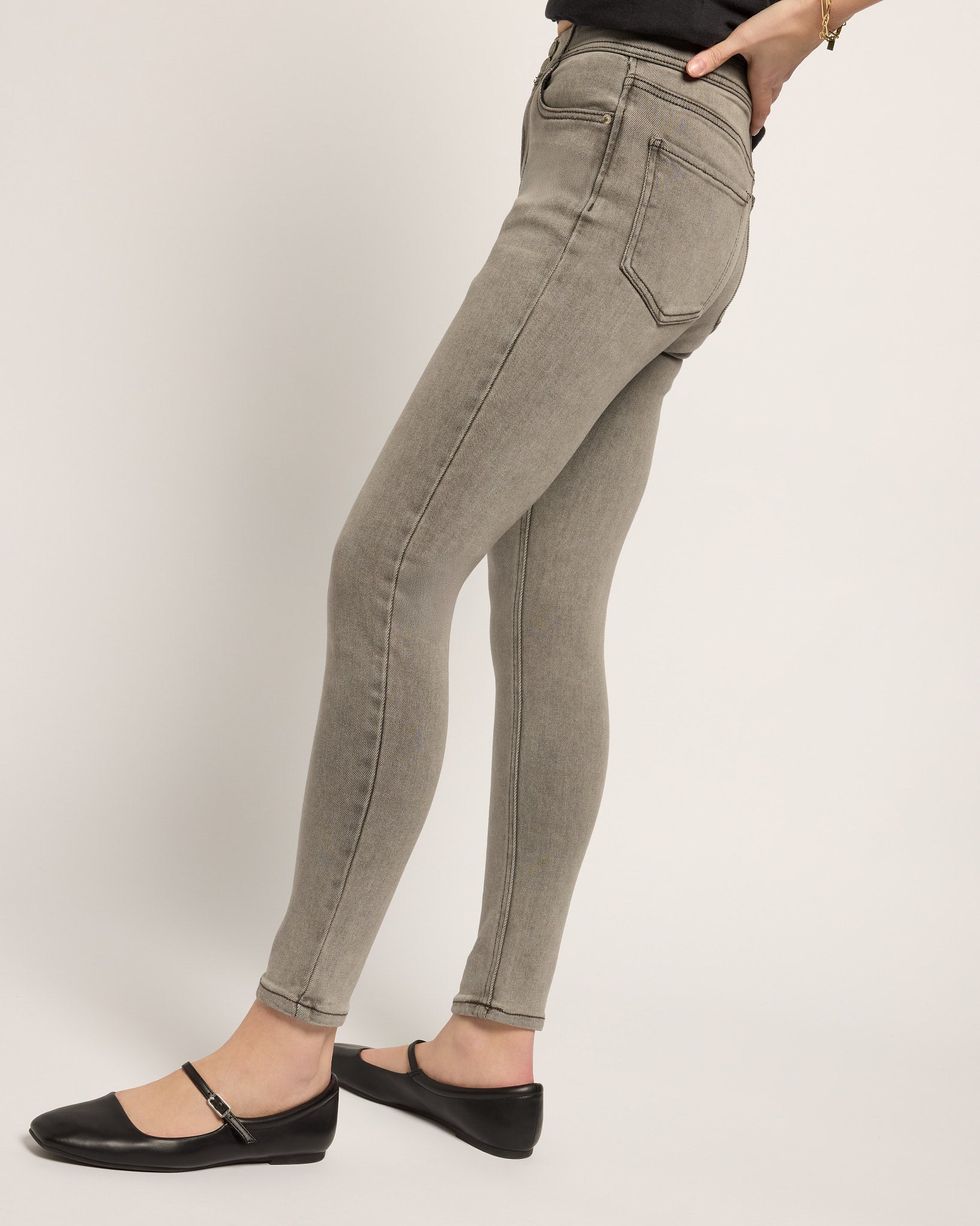 Coastal Haze $|& SEAS Farrah Rocker Skinny Jean - VOF Front