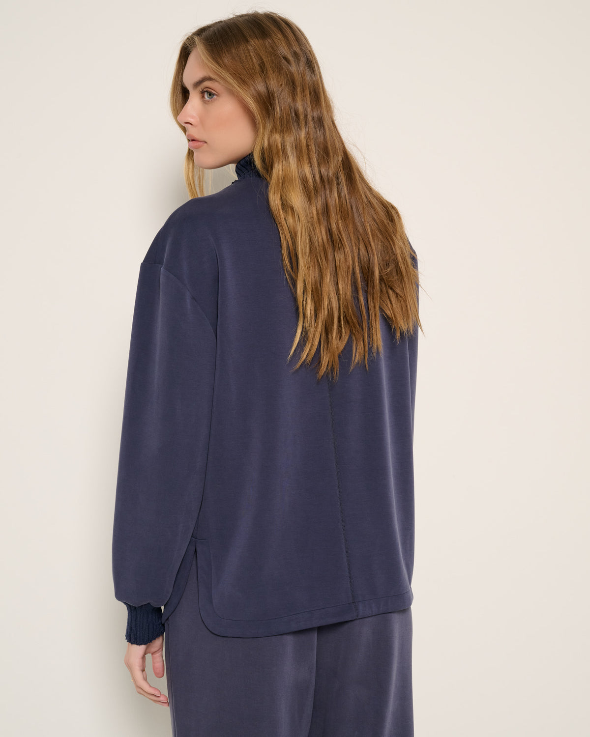 Mariner Midnight $|& SEAS Abyssal Button Front Jacket - SOF Back