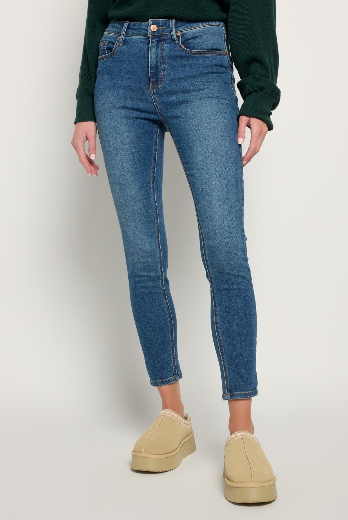Storm $|& Herizon Jayne High Rise Skinny Jeans - SOF Front