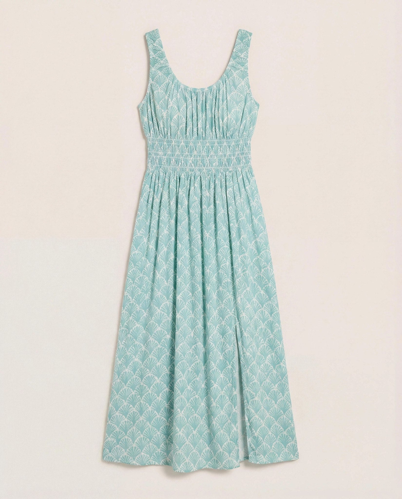 Seaglass $|& SEAS Maritime Smocked Waist Dress - Hanger Detail