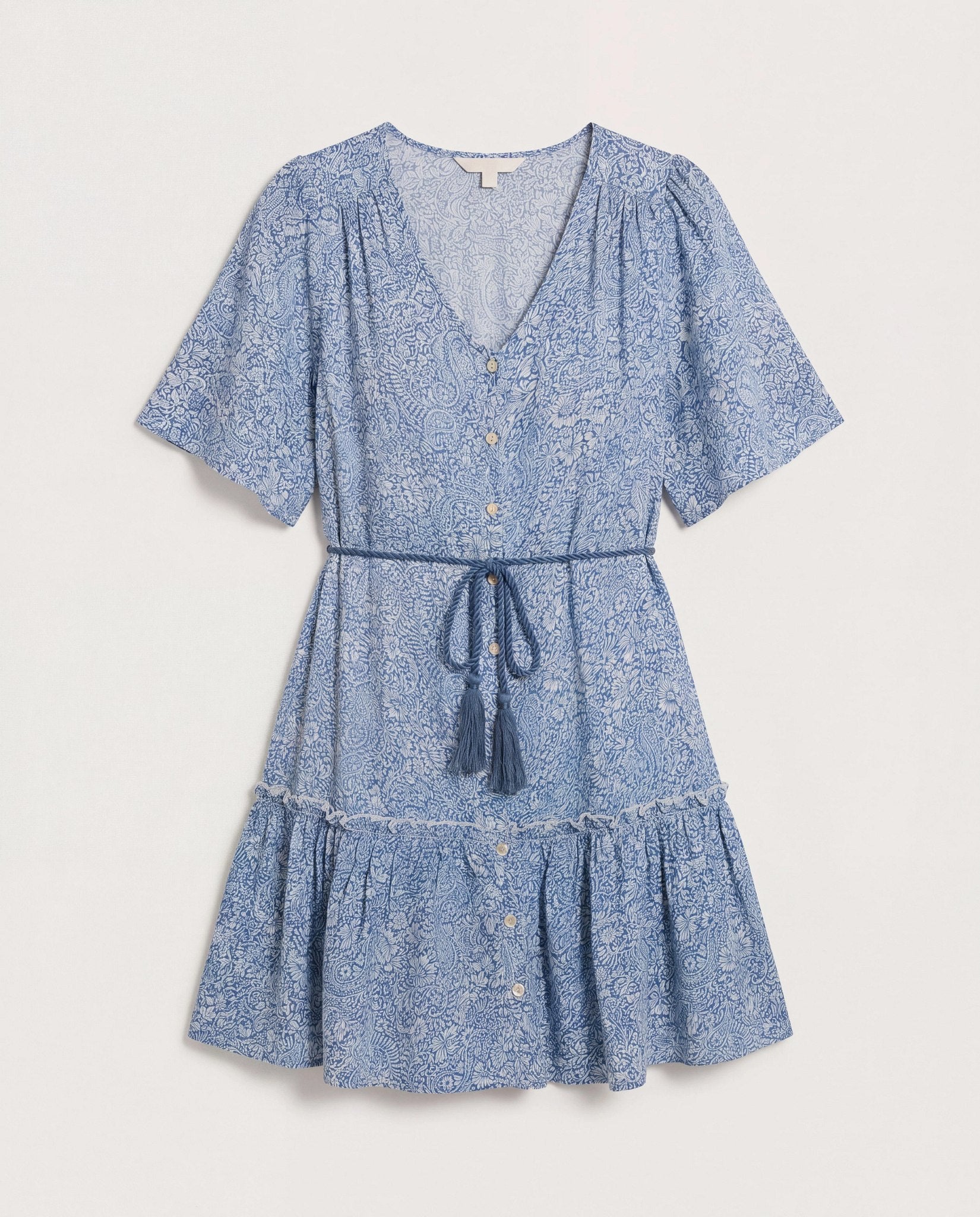 Indigo Haze $|& SEAS Waterway Dress - Hanger Detail