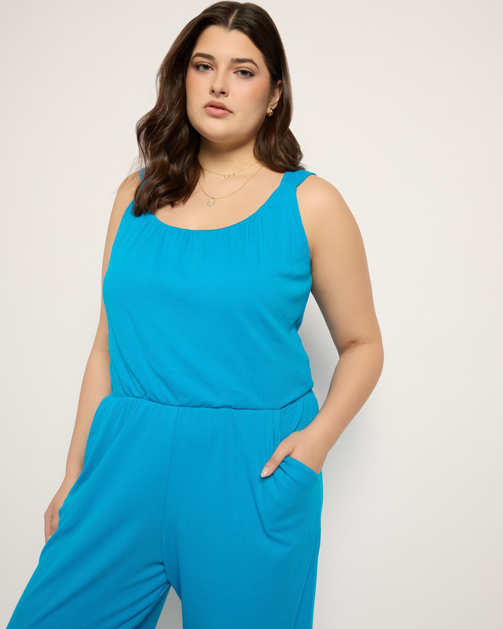 Lapis $|& SEAS Shores Jumpsuit - SOF Front