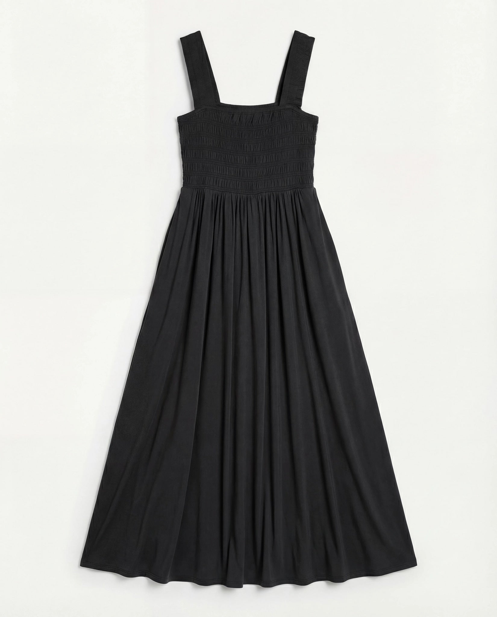 Black $|& SEAS Westbreeze Smocked Maxi Dress - Hanger Detail