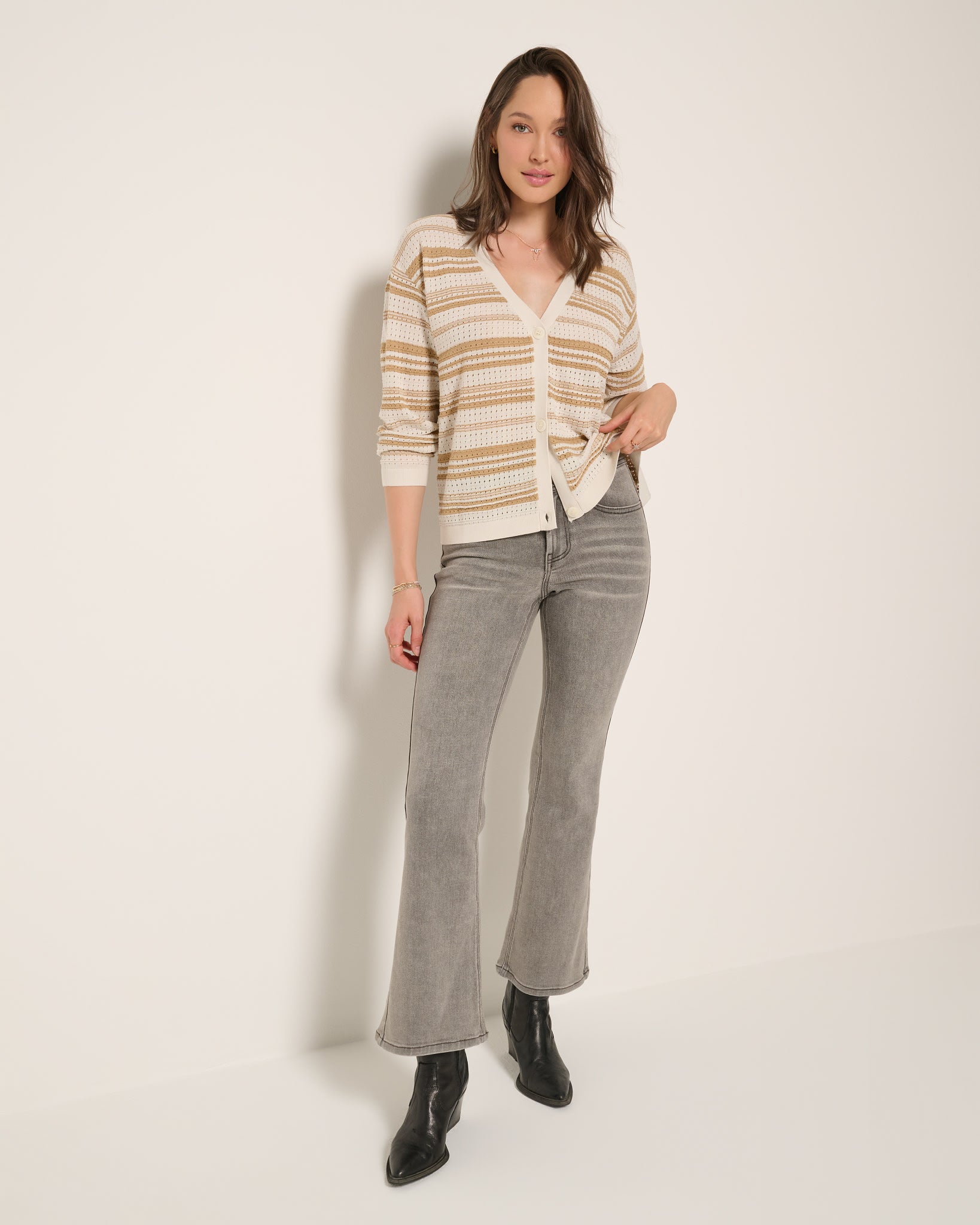 Café $|& SEAS Frankie Cardigan - UGC On Fig