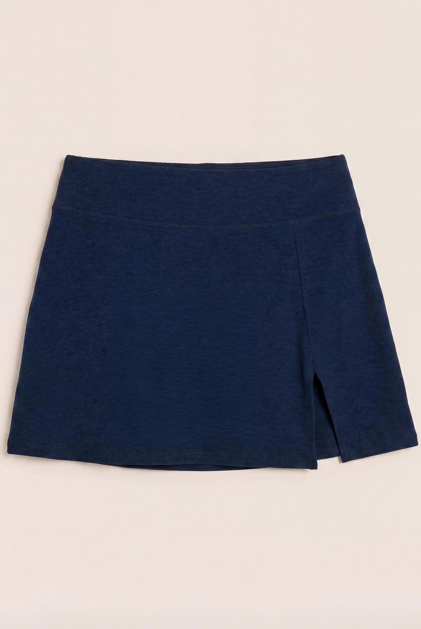 Ink Navy Heather $|& Interval FlowHeather Sculpt Skort - Hanger Detail