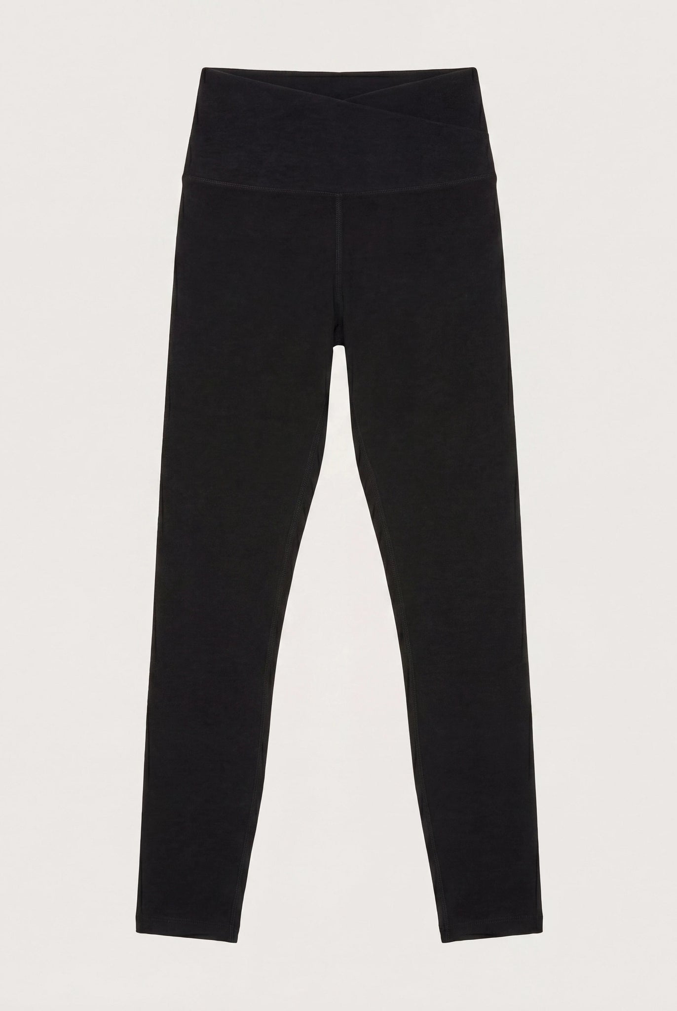 Night Sky Heather $|& Interval FlowHeather Sculpt Crossover Leggings - Hanger Detail