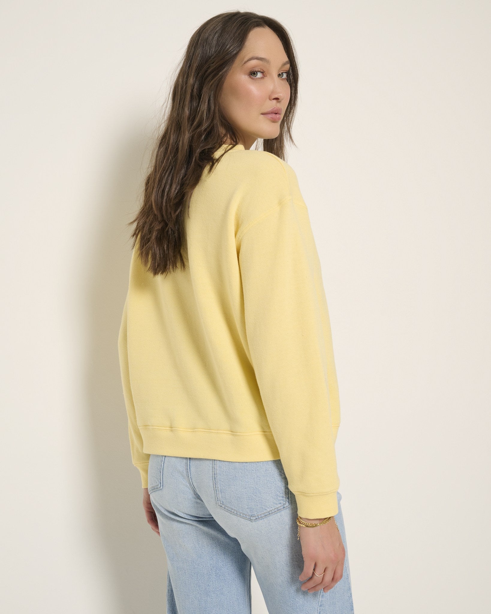 Sunshine $|& SEAS Bella Sweatshirt - SOF Back