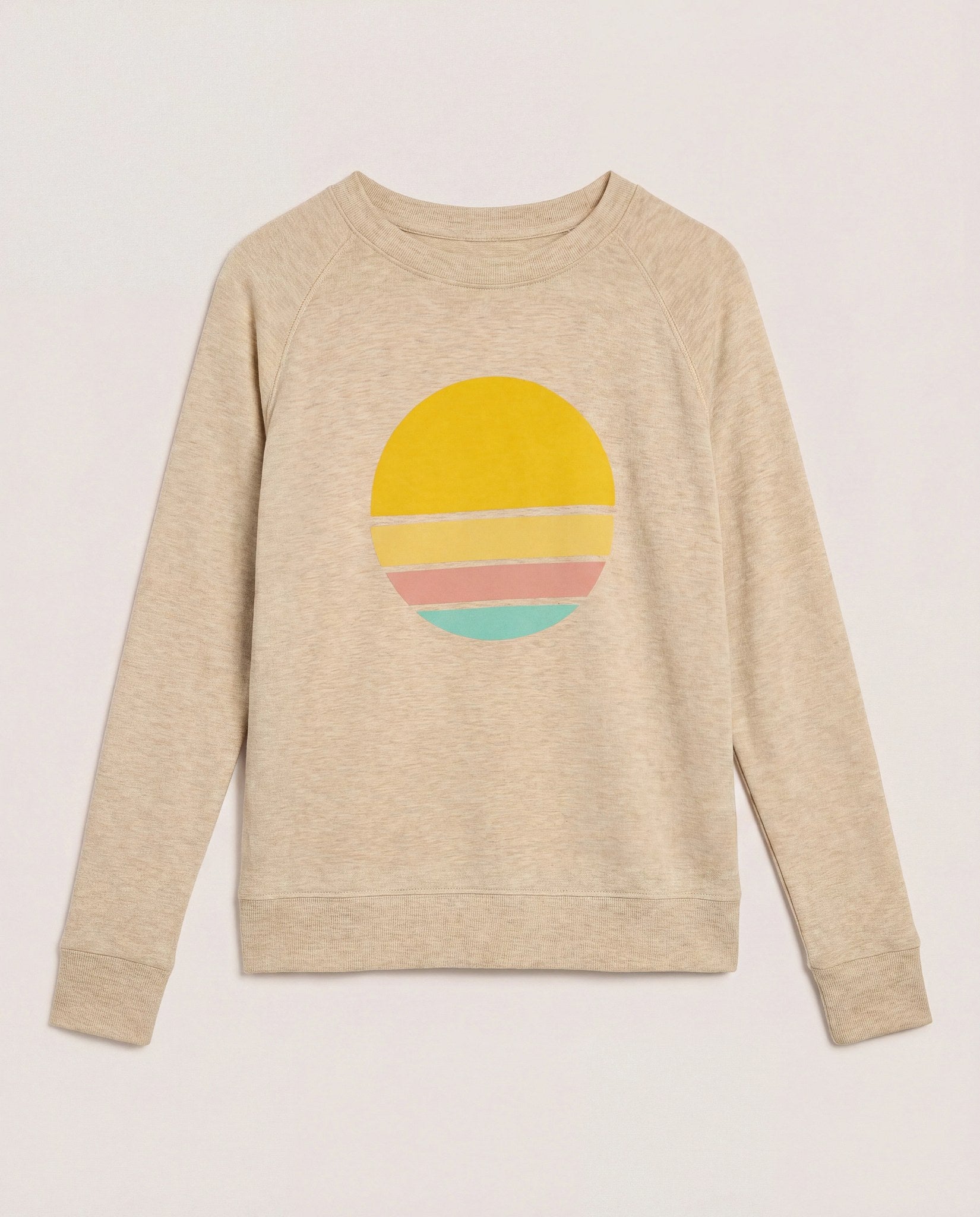 Marble $|& SEAS Sunny Logo Graphic Sweatshirt - Hanger Detail