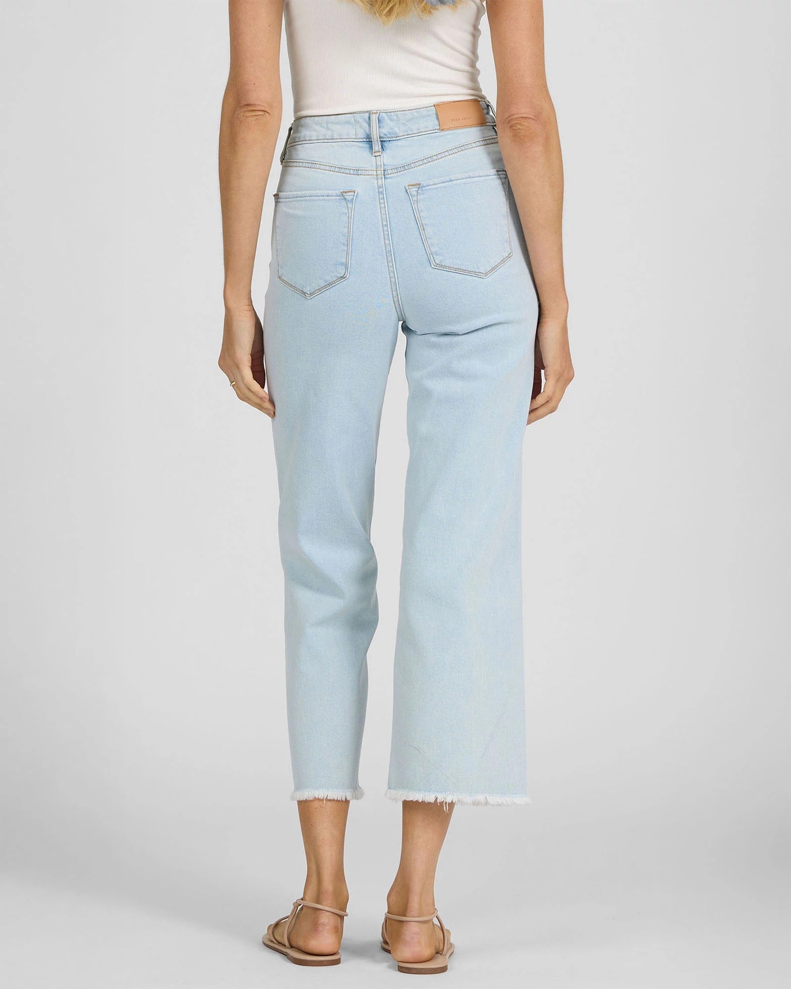 Bubble Bath $|& Dear John Holly High Rise Straight Leg Jean - Hanger Side