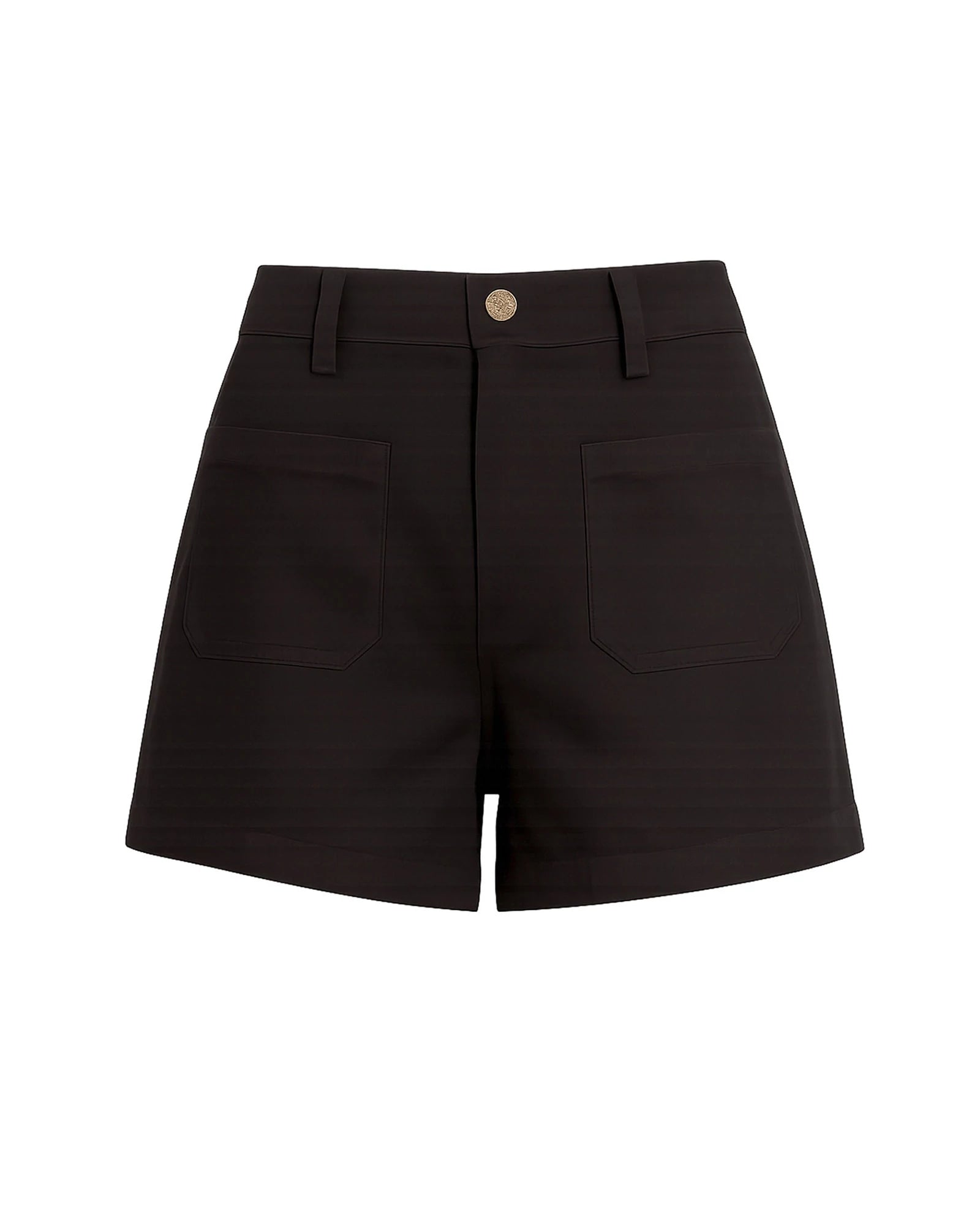 Black $|& Another Love Carlisle Patch Pocket Short - VOF Detail