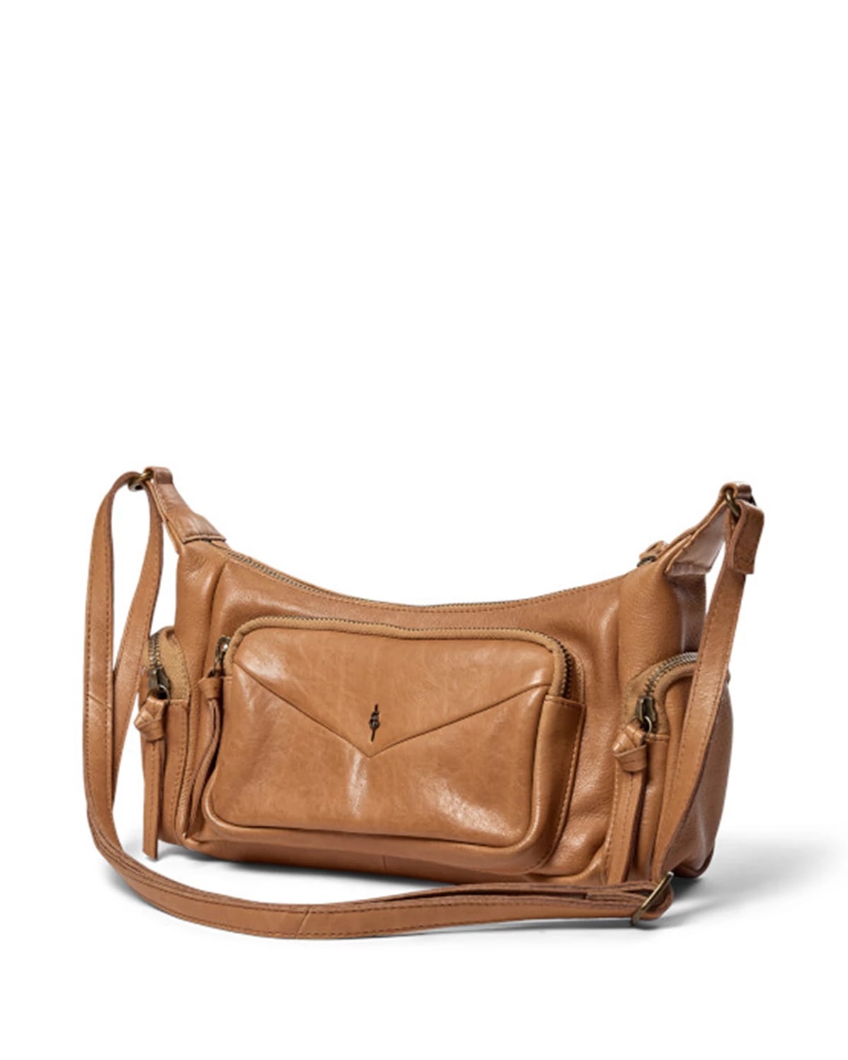 Desert Sand $|& Day & Mood Dominella Crossbody - Hanger Side