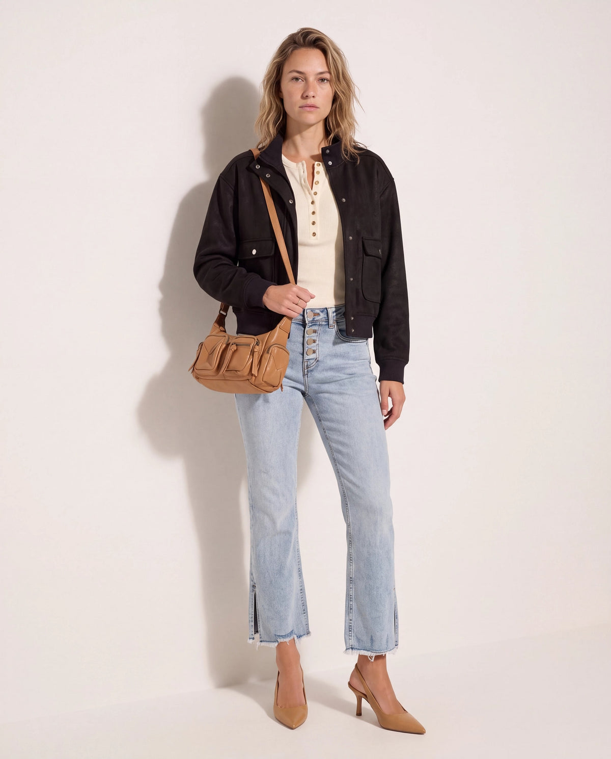 Desert Sand $|& Day & Mood Dominella Crossbody - UGC On Fig