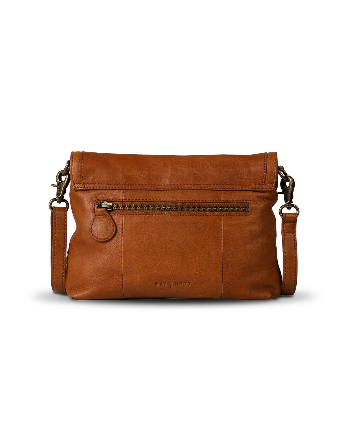 Saddle $|& Day & Mood Fregie Crossbody - Hanger Side