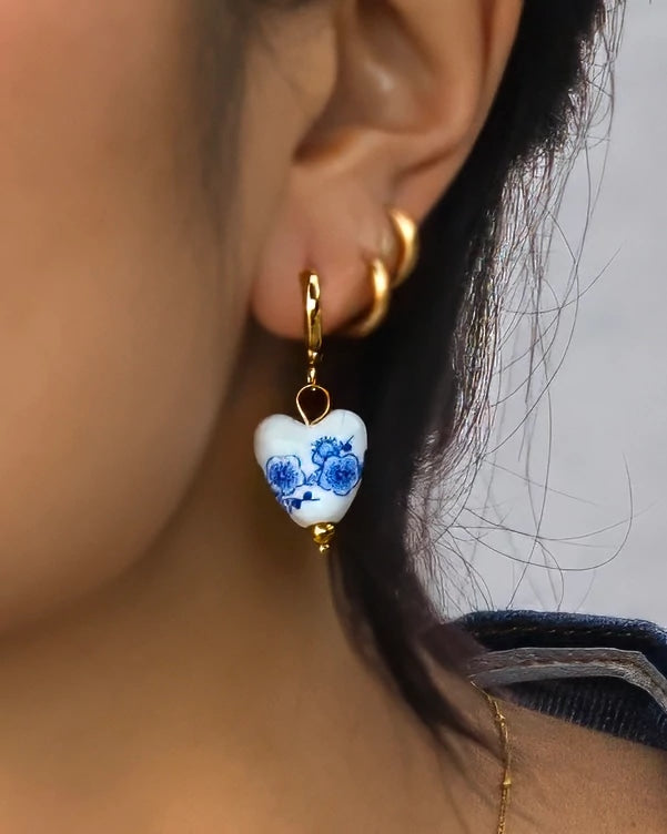 Gold $|& Peter + June Dynasty Hoops - VOF Detail