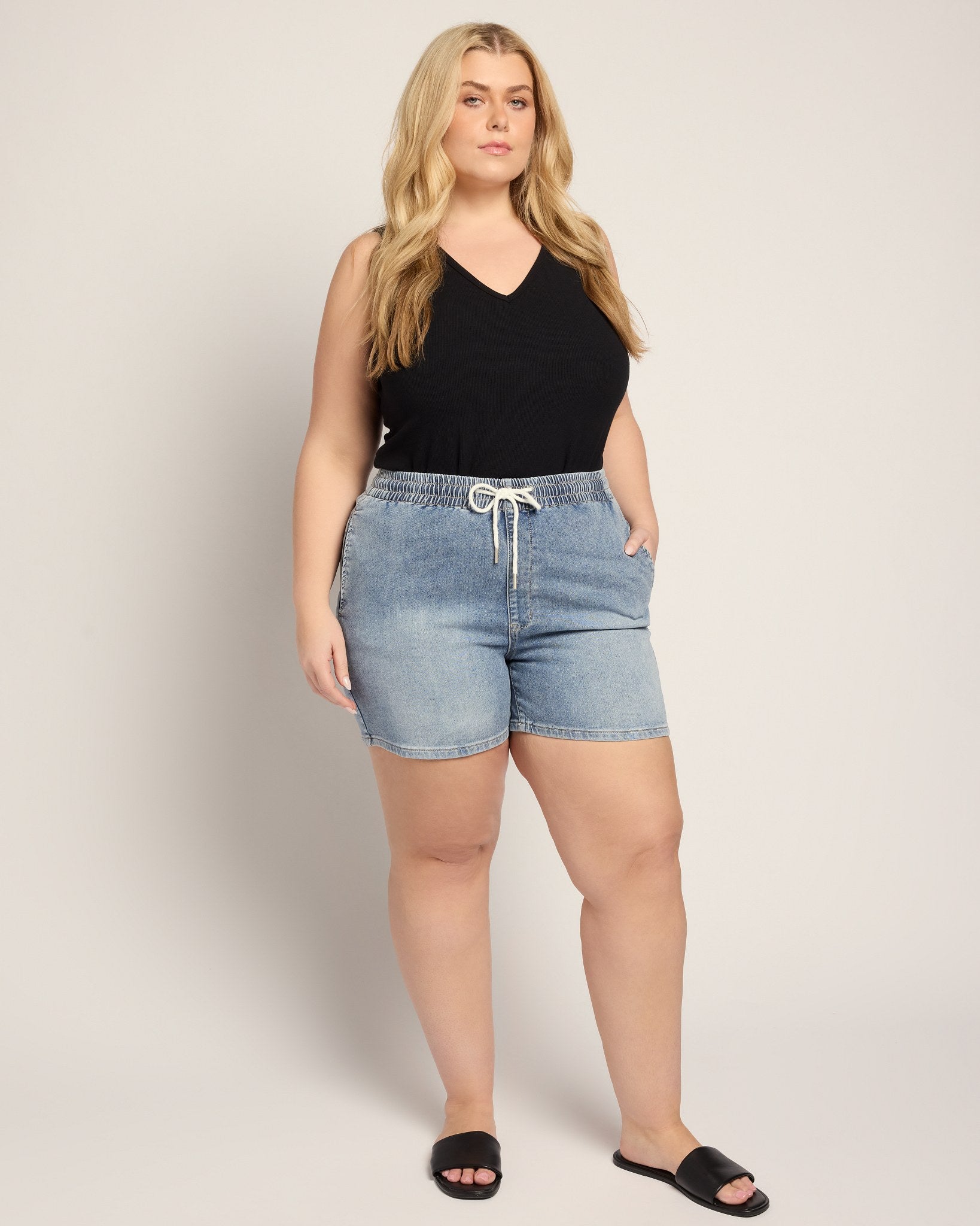 Tasty $|& Lovervet Super High Rise Shorts - UGC On Fig