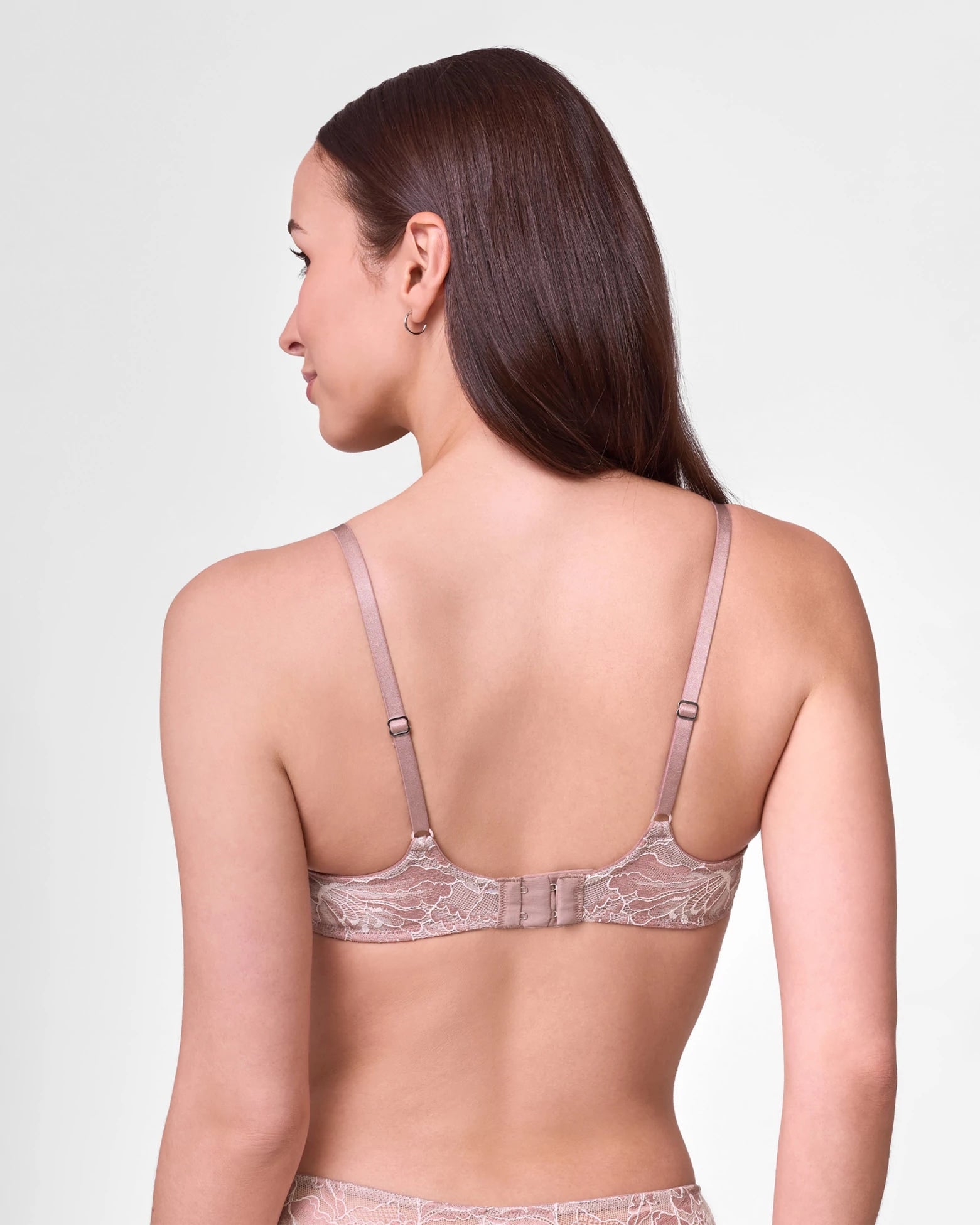 Moonshell/Chantilly $|& Montelle Wire-Free T-Shirt Bra - Hanger Side