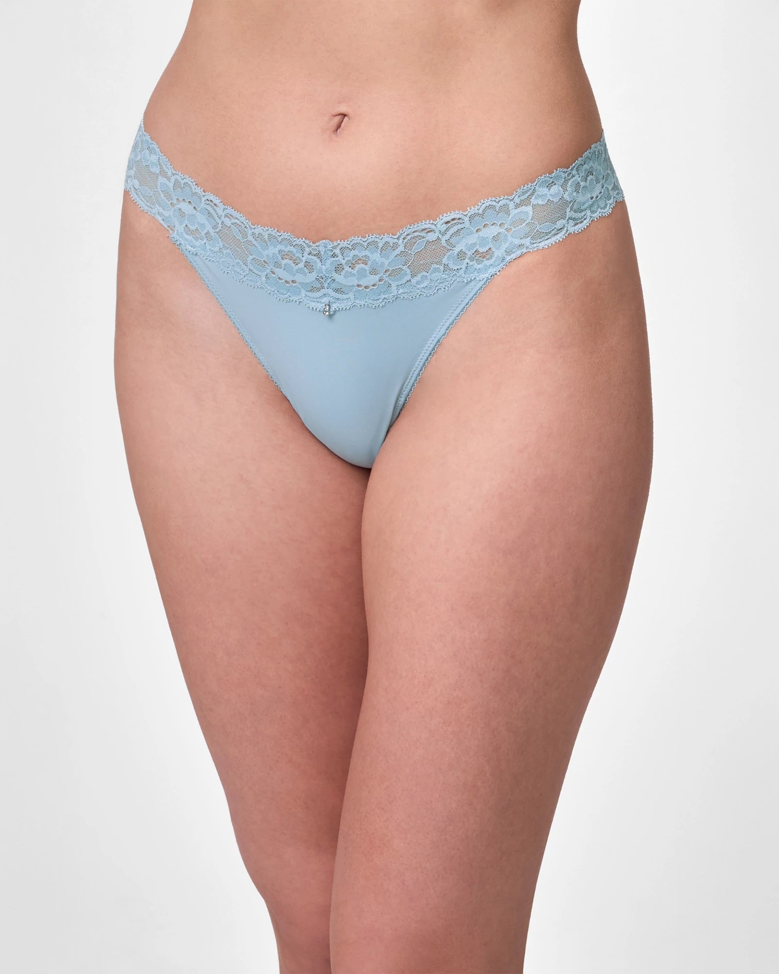 Dewdrop Chantilly/Sand $|& Montelle Thong - VOF Detail