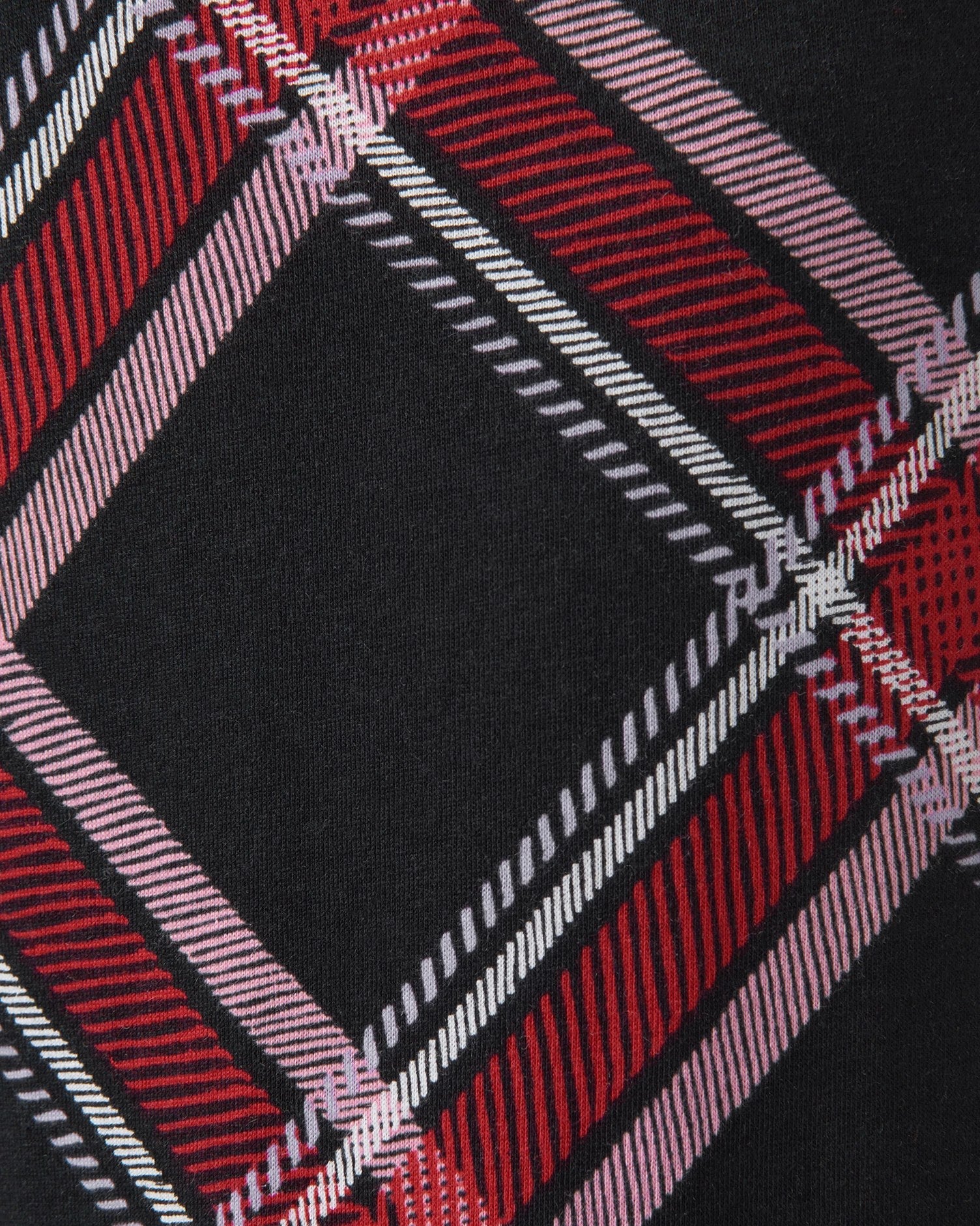 Black $|& HUE Perfect Plaid PJ Pant - Hanger Back
