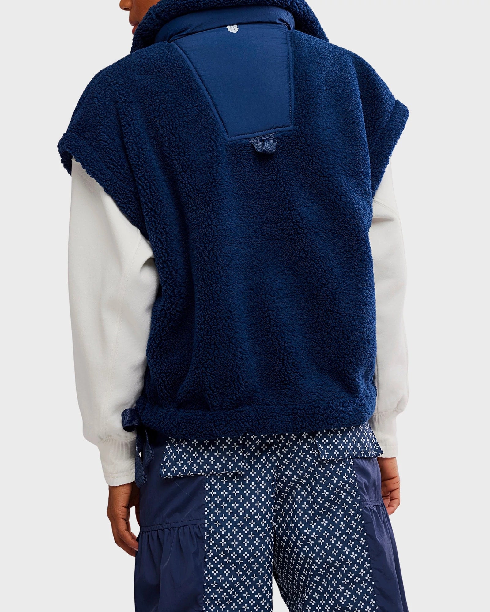 Navy $|& Free People Movement Scout It Out Vest - Hanger Side