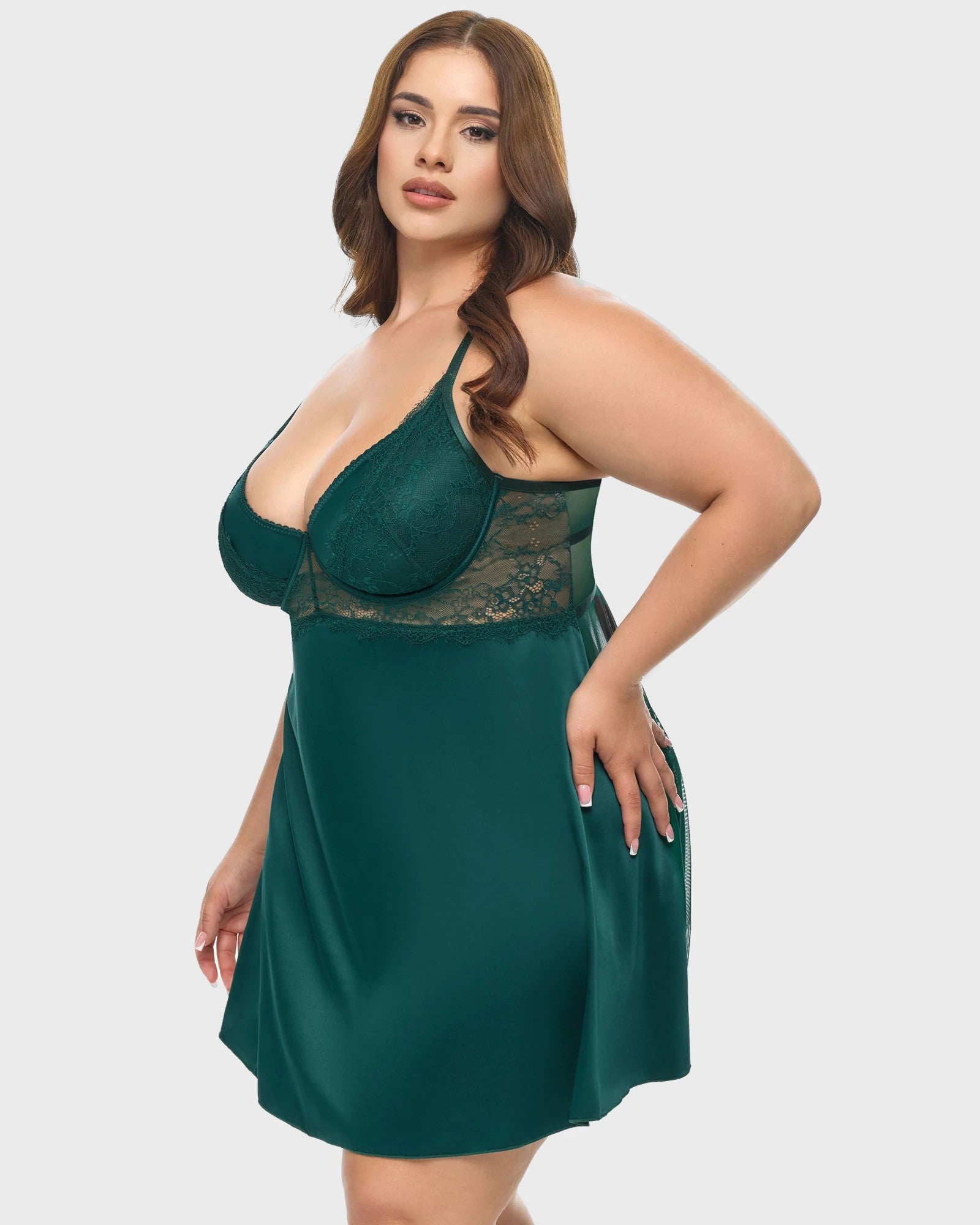 Rainforest $|& Oh La La Cheri Dawn Babydoll - VOF Detail