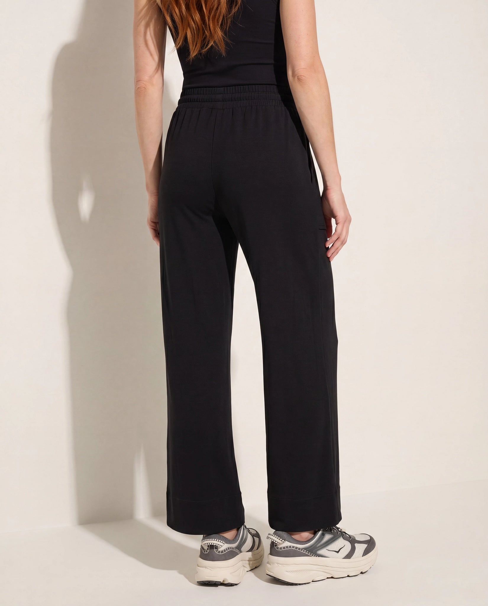 Black $|& Interval Instinct Cropped Pant - SOF Back