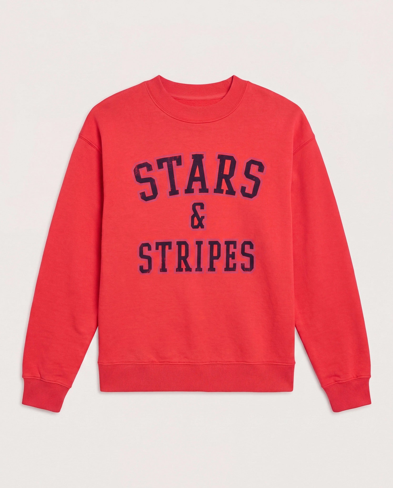 Cherry Pie $|& SEAS Blossom Sweatshirt "STARS & STRIPES" - Hanger Detail