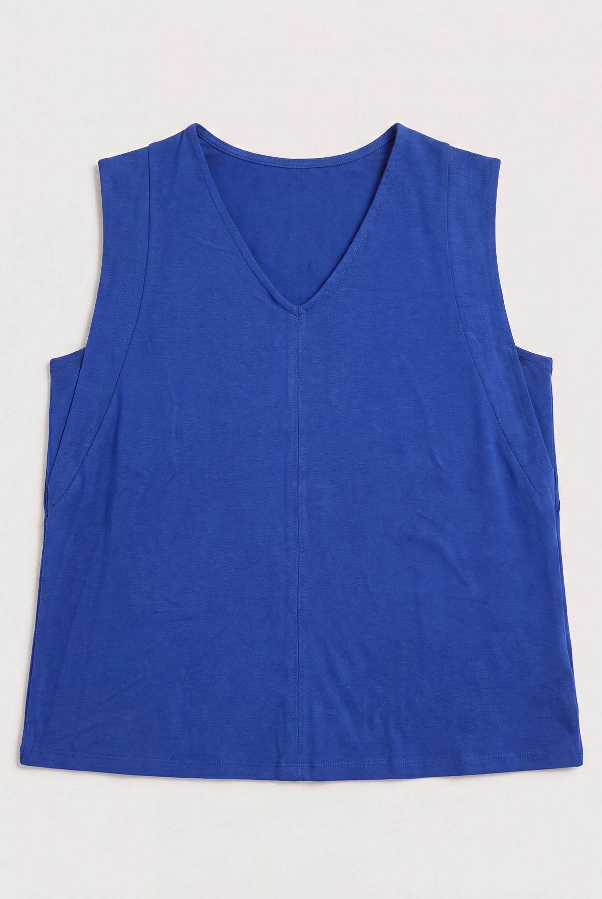 Royal $|& SEAS Libre V-Neck Tank - Hanger Detail