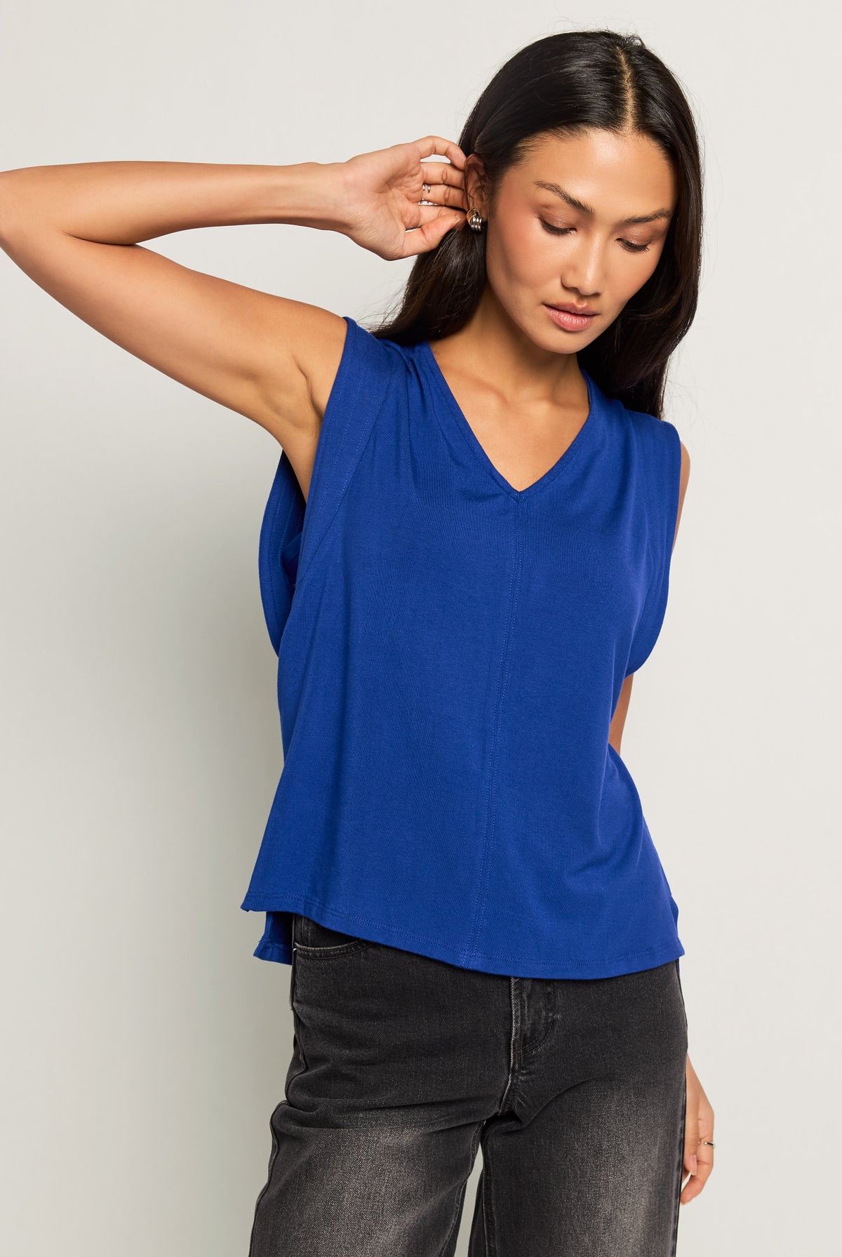 Royal $|& SEAS Libre V-Neck Tank - SOF Front