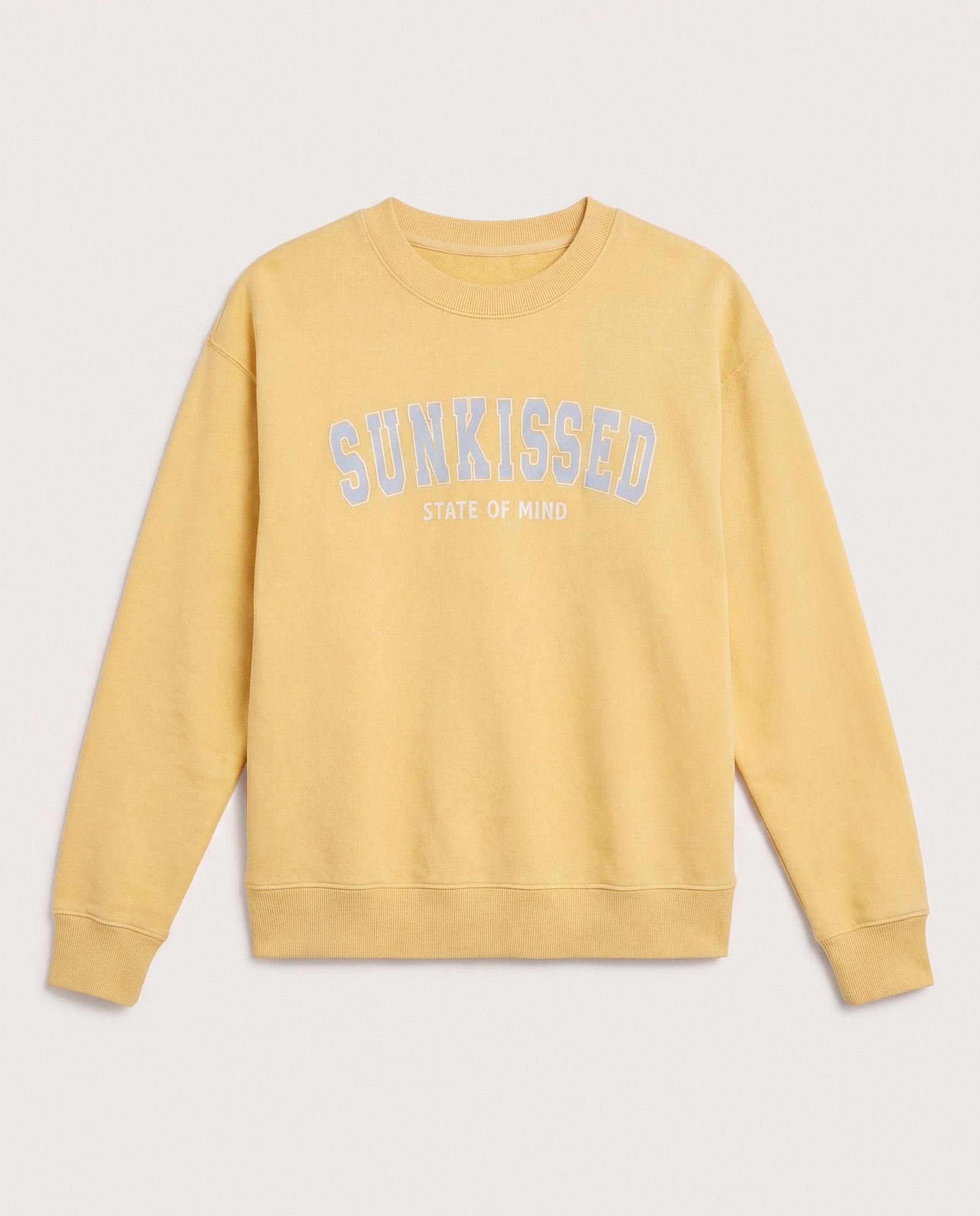 Golden $|& SEAS Blossom Sweatshirt "SUNKISSED" - Hanger Detail