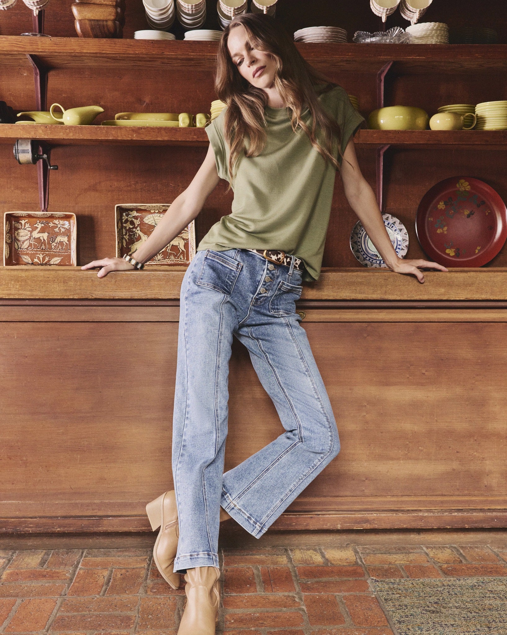 Storm $|& SEAS West Bootcut Jean - SOF Side