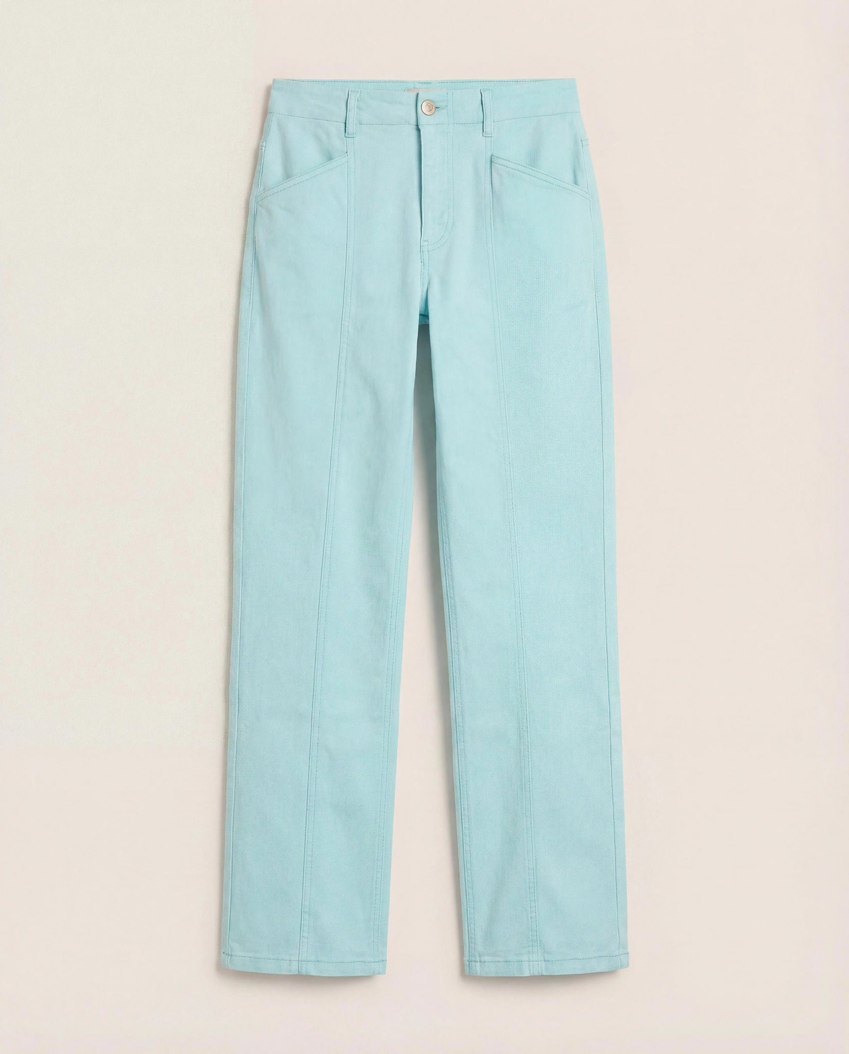 Pool Blue $|& SEAS Muse Wide Leg Pant - Hanger Detail