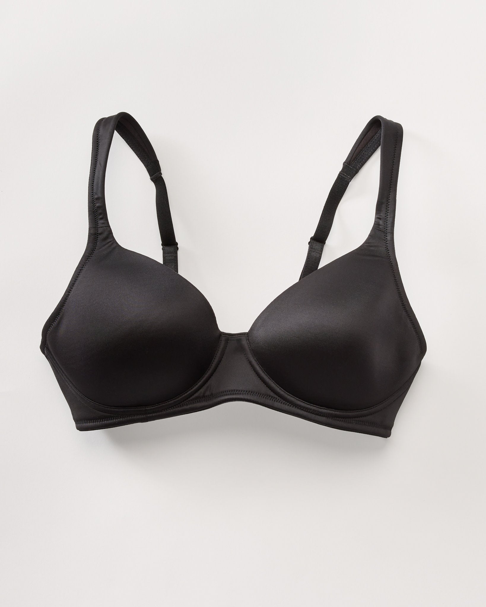 Black $|& Vibrant EveryWear Bra - Hanger Detail