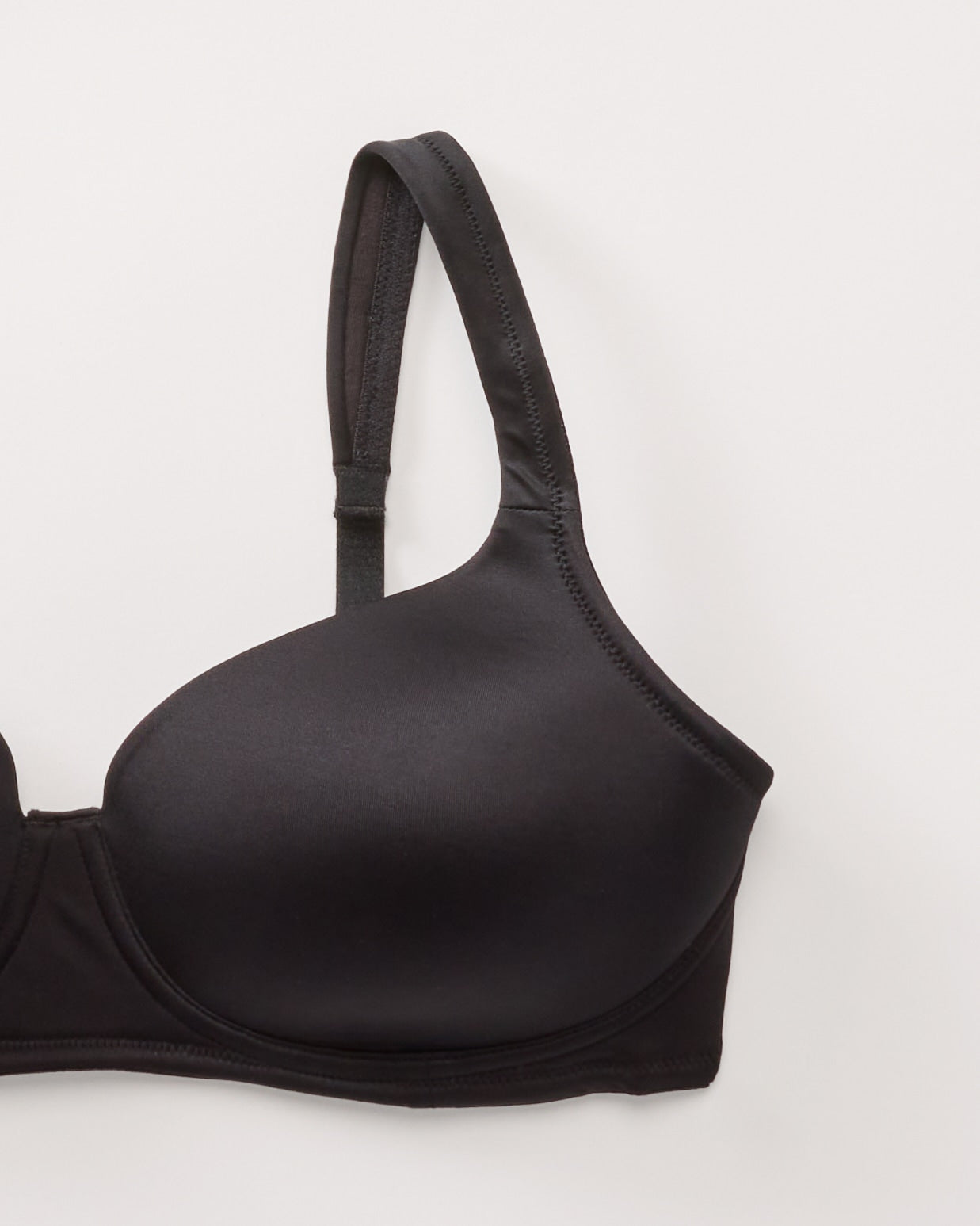 Black $|& Vibrant Semi-Demi EveryWear Bra