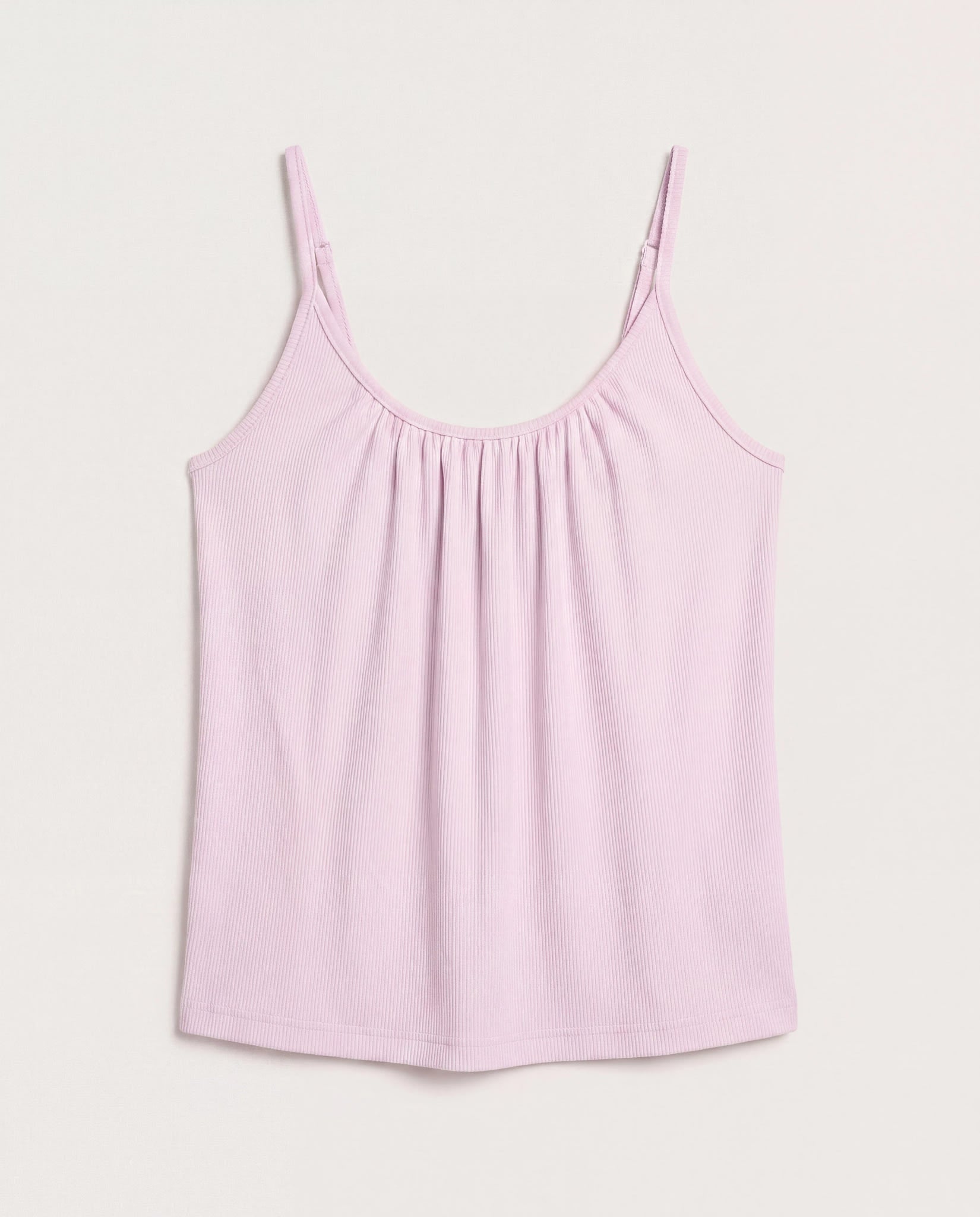 Peach Ice $|& SEAS Press Snooze Tank - Hanger Detail