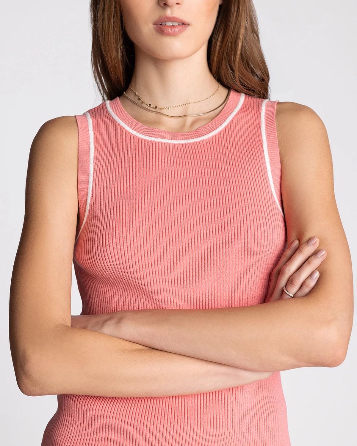 Strawberry Ice $|& Thread & Supply Freefall Tank - VOF Detail