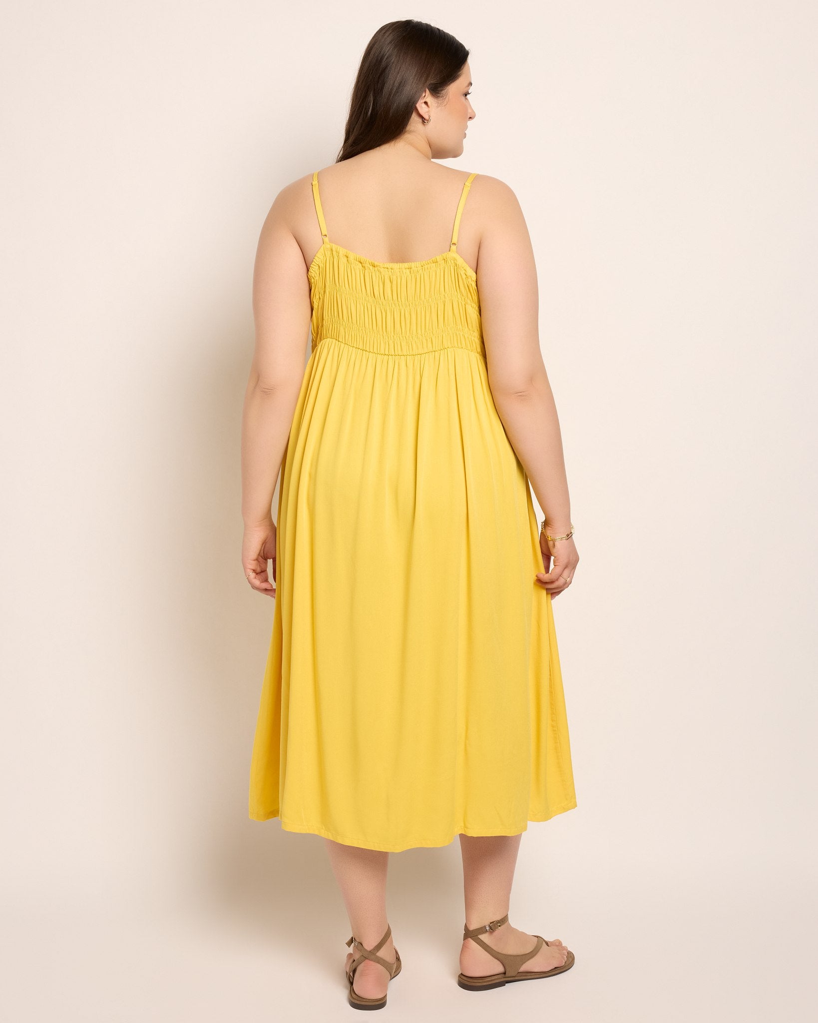 Pineapple $|& SEAS Regal Smocked Dress - SOF Back