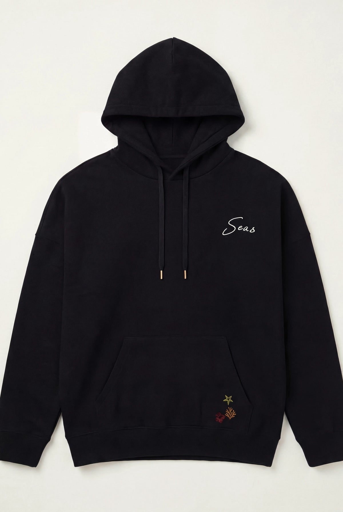 Midnight $|& SEAS Ryder "Tide Tripper" Graphic Hoodie - Hanger Front