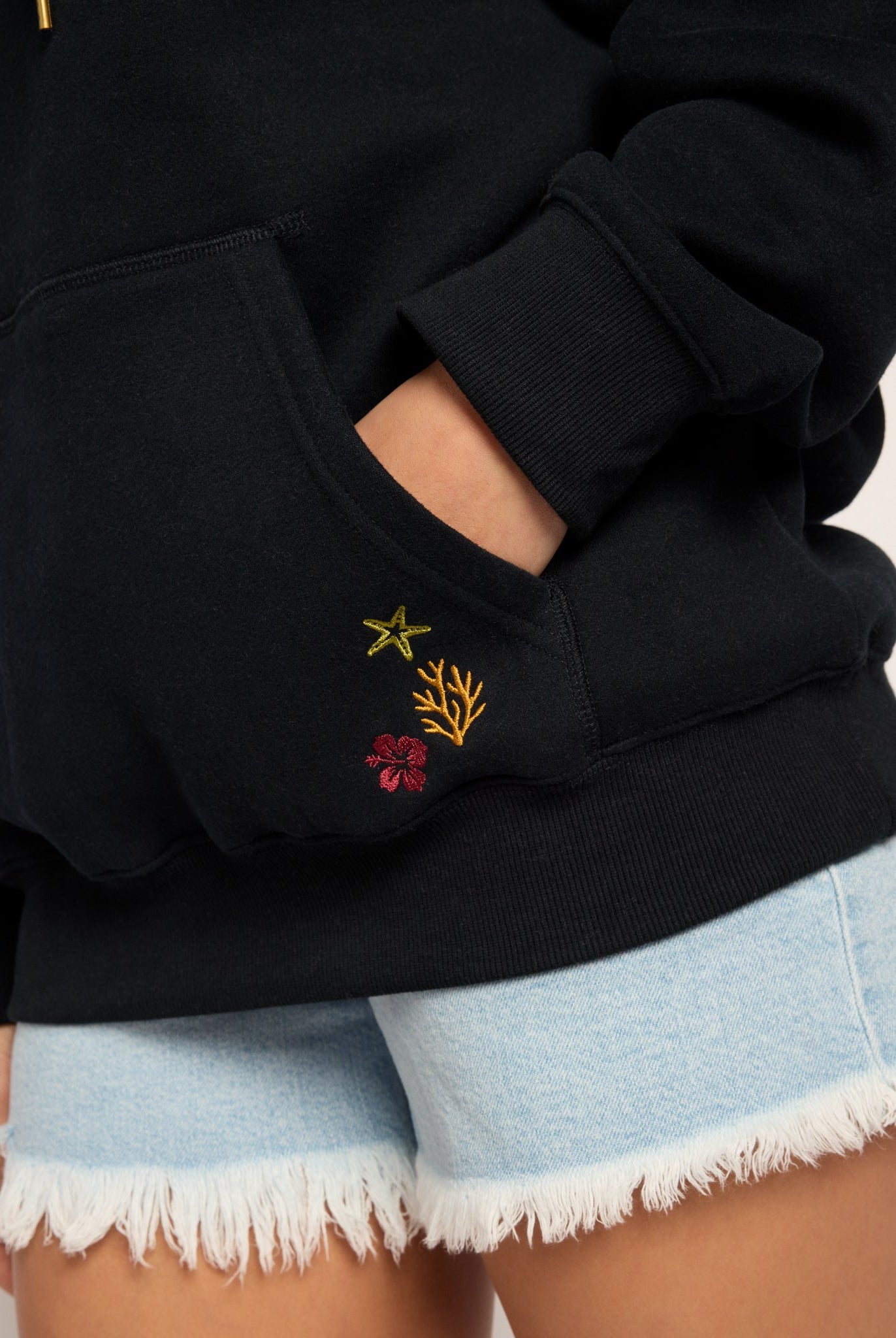 Midnight $|& SEAS Ryder "Tide Tripper" Graphic Hoodie - UGC On Fig